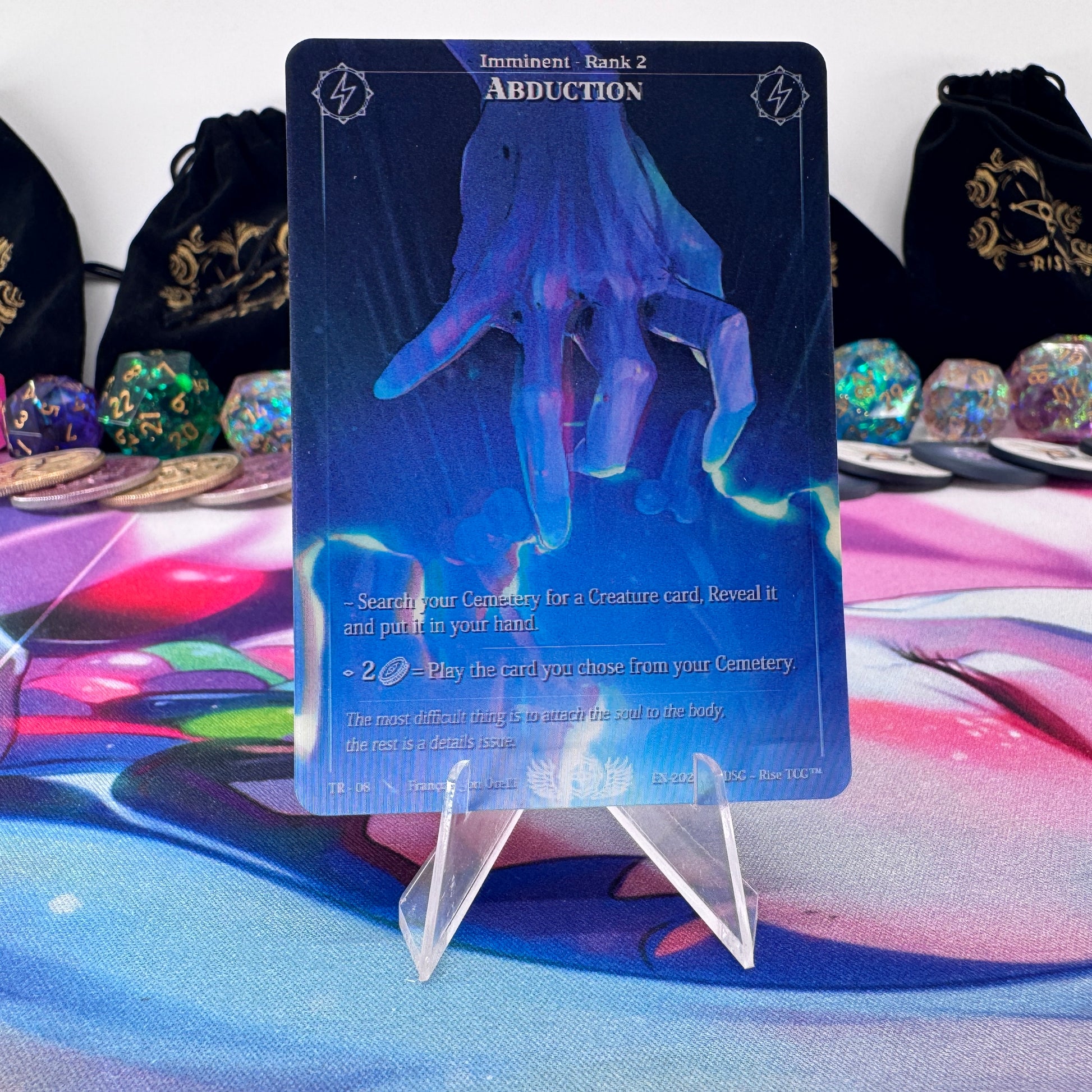 #1577 Abduction | TR - 08 | Depth Lenticular | Trophy - 01 Topper | Rare (EN)
