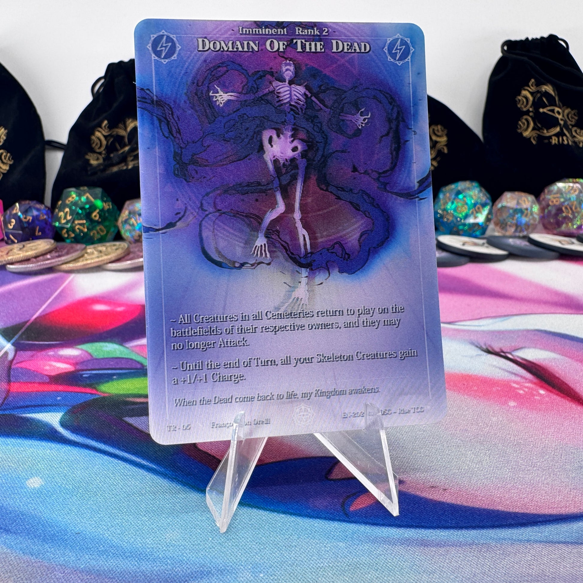 #1578 Domain Of The Dead | TR - 05 | Depth Lenticular | Trophy - 01 Topper | Common (EN)