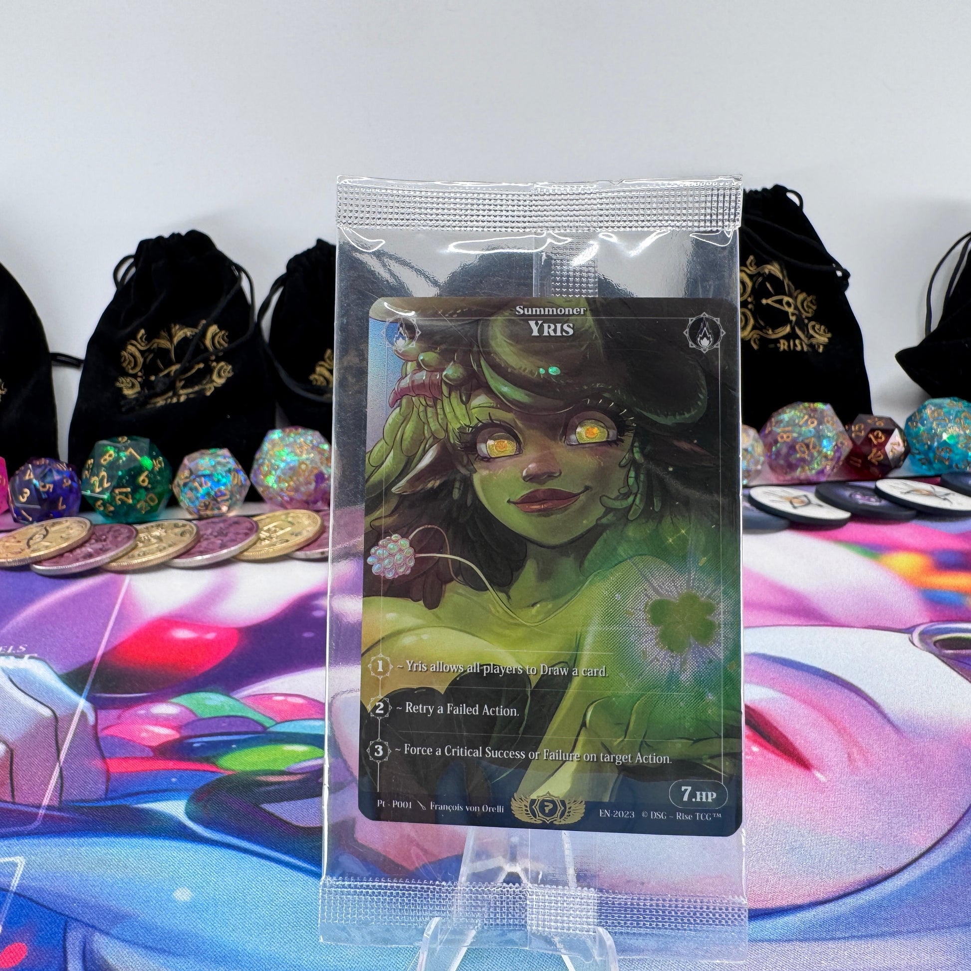 #910 Yris | Pt - P001 | Holo | Promo Sealed Pack | Rare (EN)
