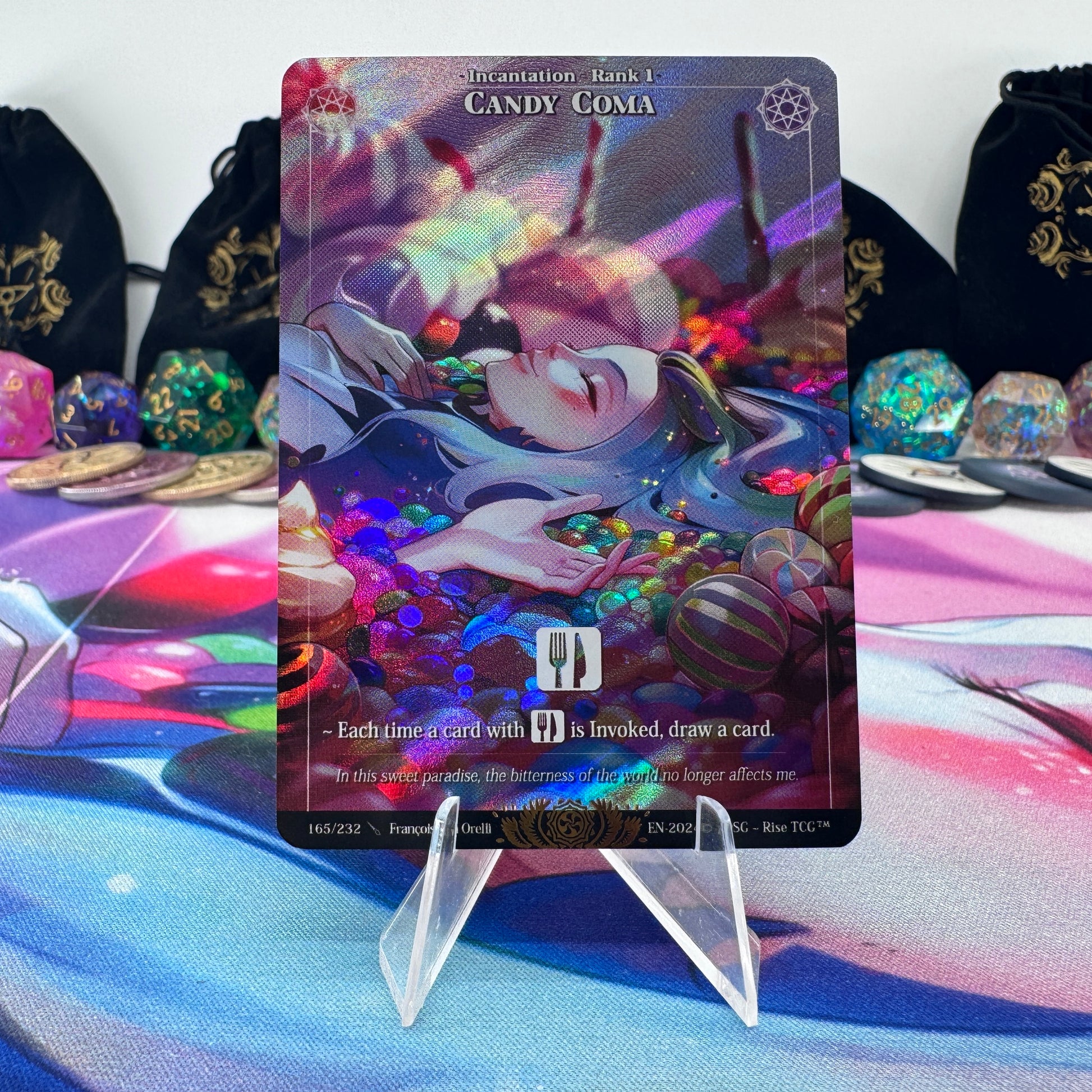 #1593 Candy Coma | 165/232 | Holo | Candypocalypse | Legendary (EN)