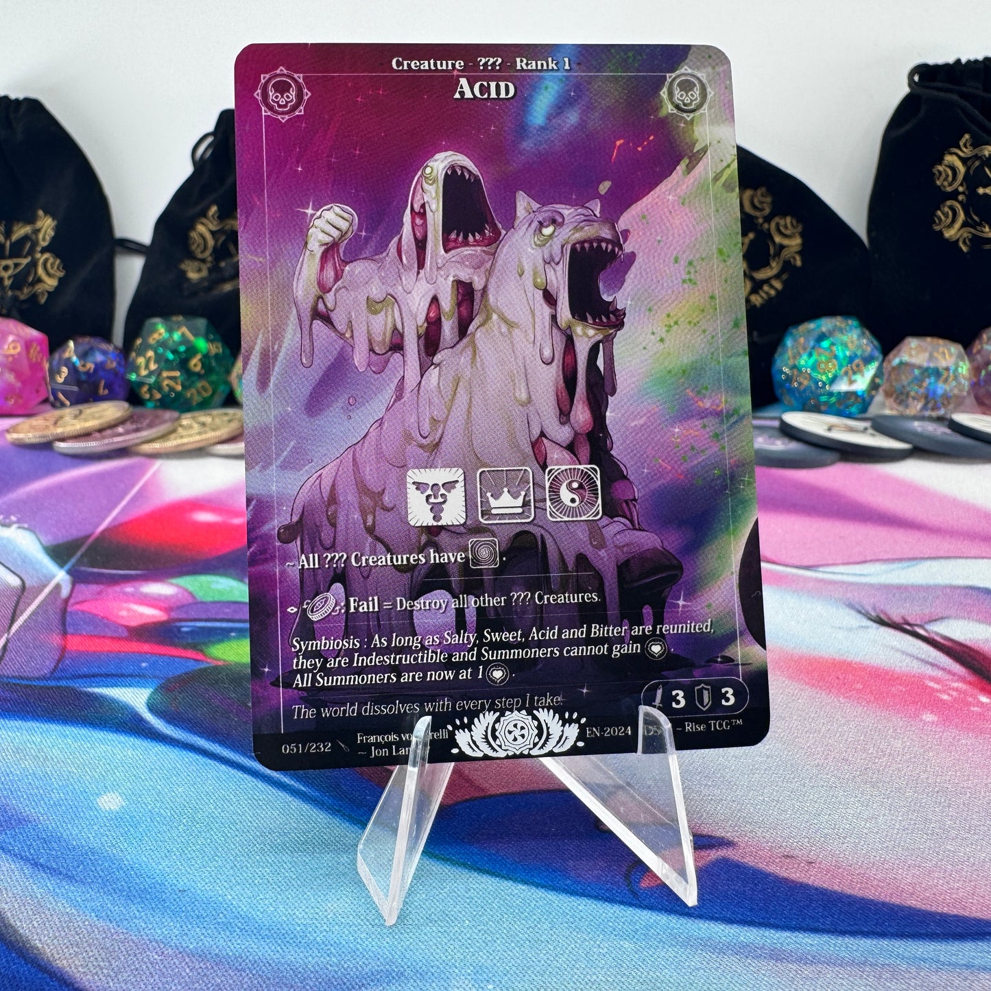 #1595 Acid | 051/232 | Non Holo | Candypocalypse | Legendary (EN)