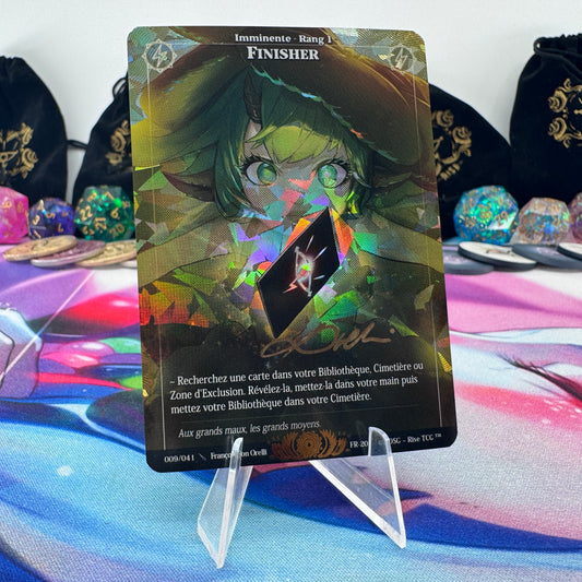 #1597 Finisher | 009/041 | Holo *Signed by Francois* | Fresh | Legendary (FR)