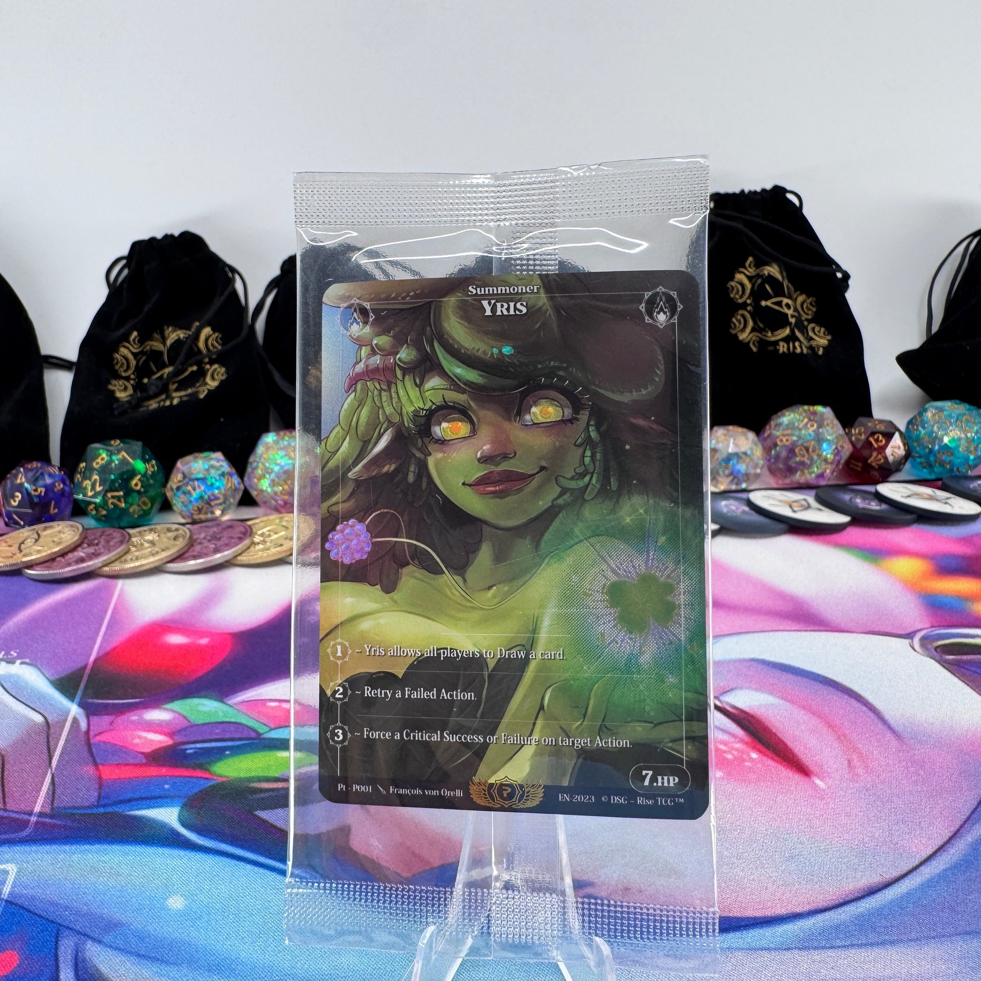 #911 Yris | Pt - P001 | Holo | Promo Sealed Pack | Rare (EN)