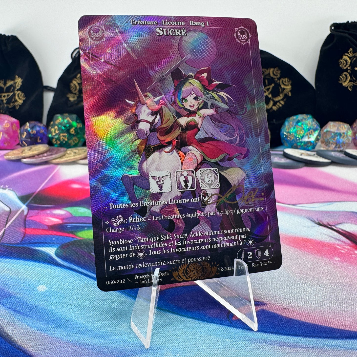 #1601 Sucré | 050/232 | Holo *Signed by Francois* | Candypocalypse | Legendary (FR)