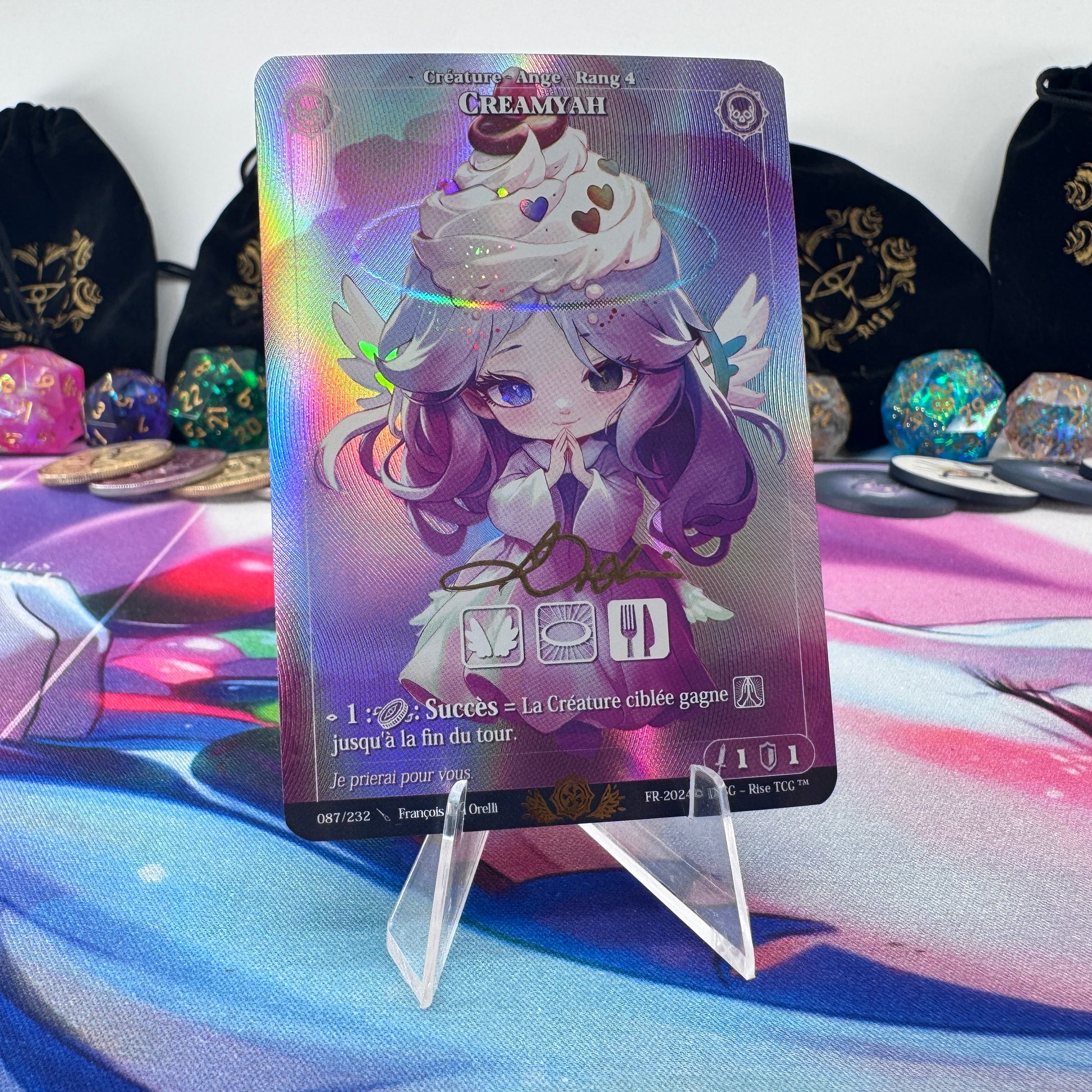 #1613 Creamyah | 087/232 | Holo *Signed by Francois* | Candypocalypse | Uncommon (FR)