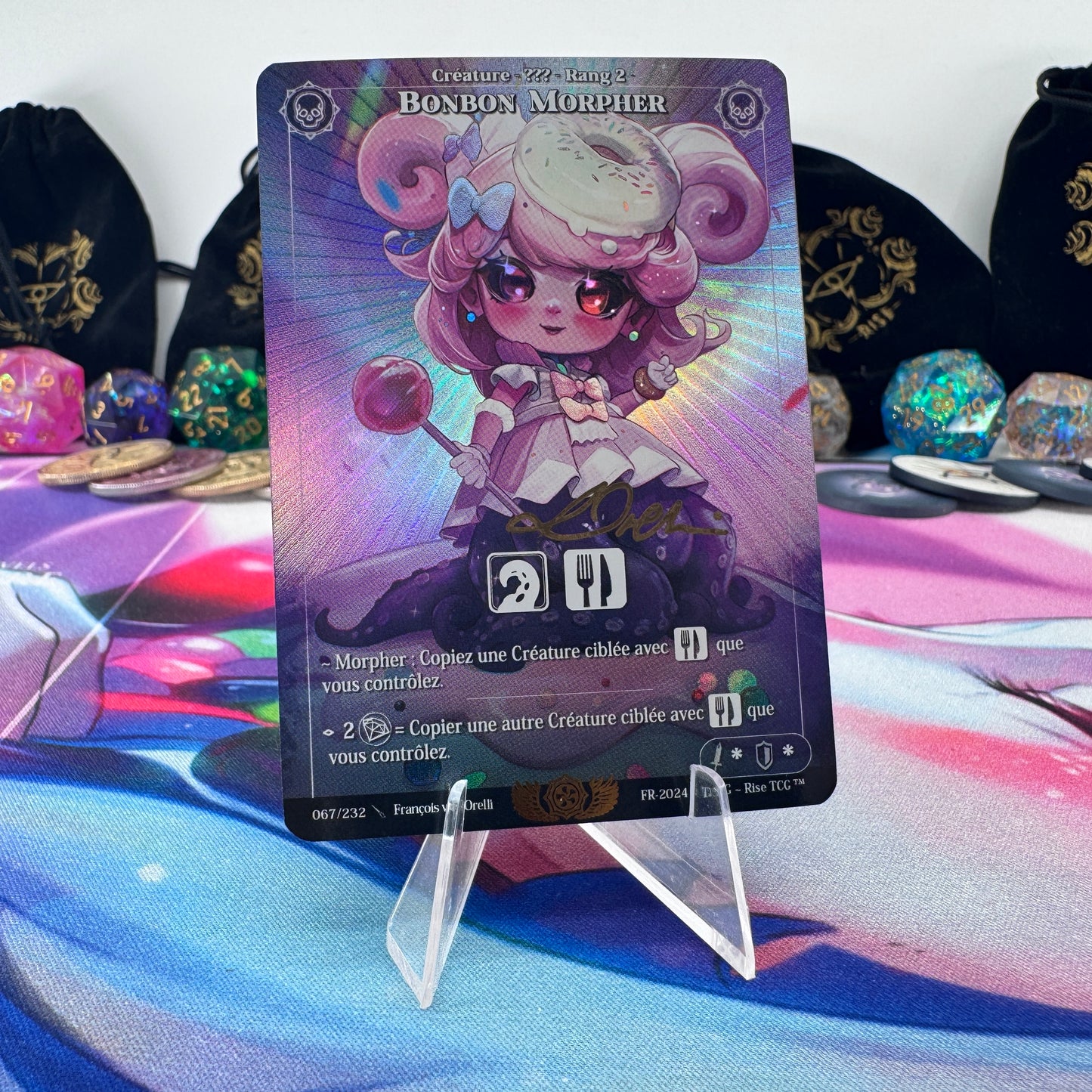 #1614 Bonbon Morpher | 067/232 | Holo *Signed by Francois* | Candypocalypse | Rare (FR)