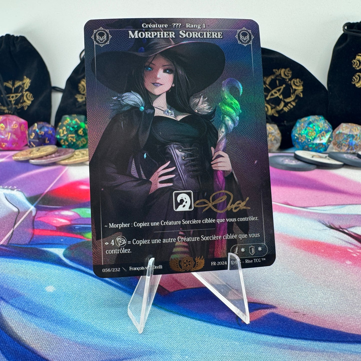 #1615 Morpher Sorciere | 056/232 | Holo *Signed by Francois* | Candypocalypse | Rare (FR)