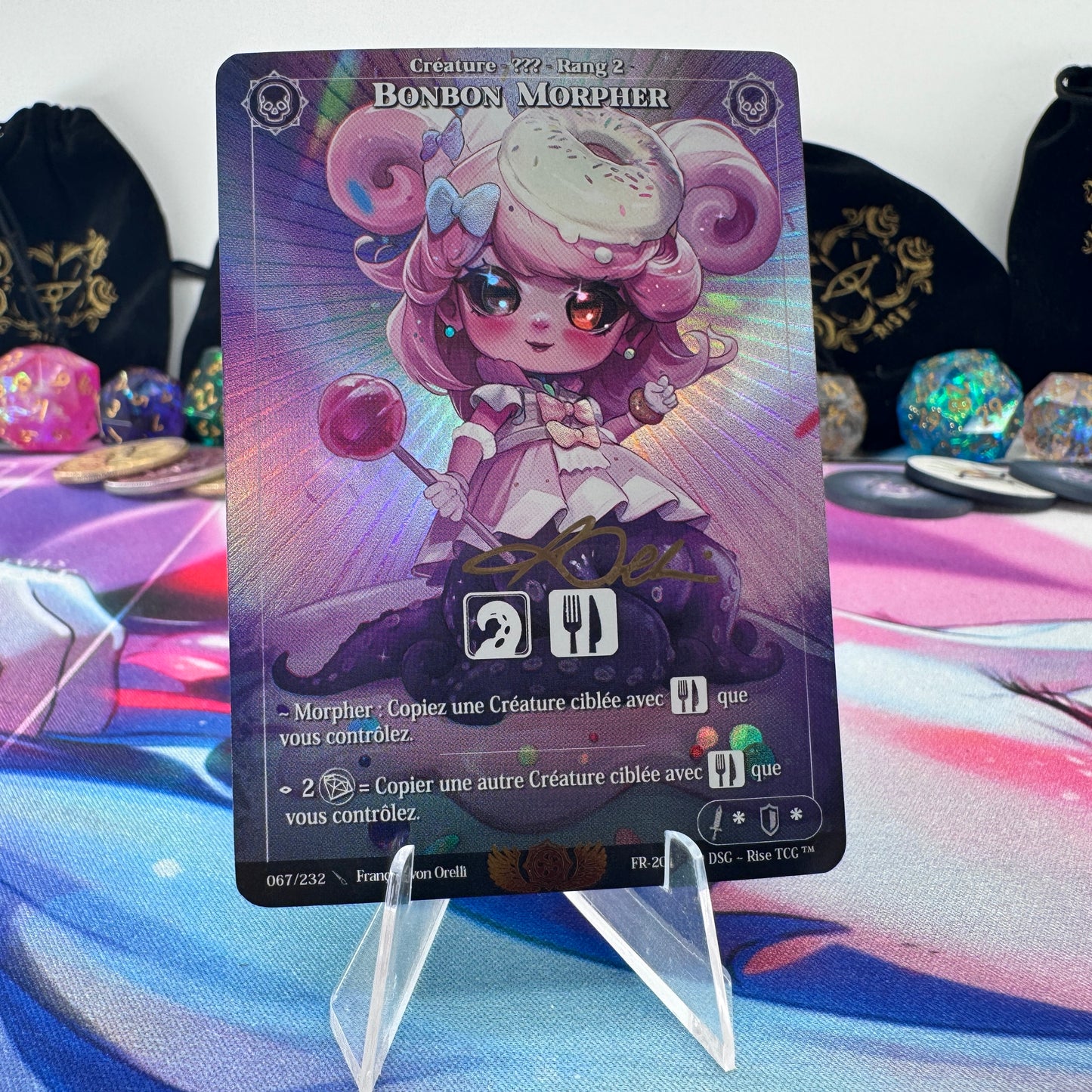 #1616 Bonbon Morpher | 067/232 | Holo *Signed by Francois* | Candypocalypse | Rare (FR)