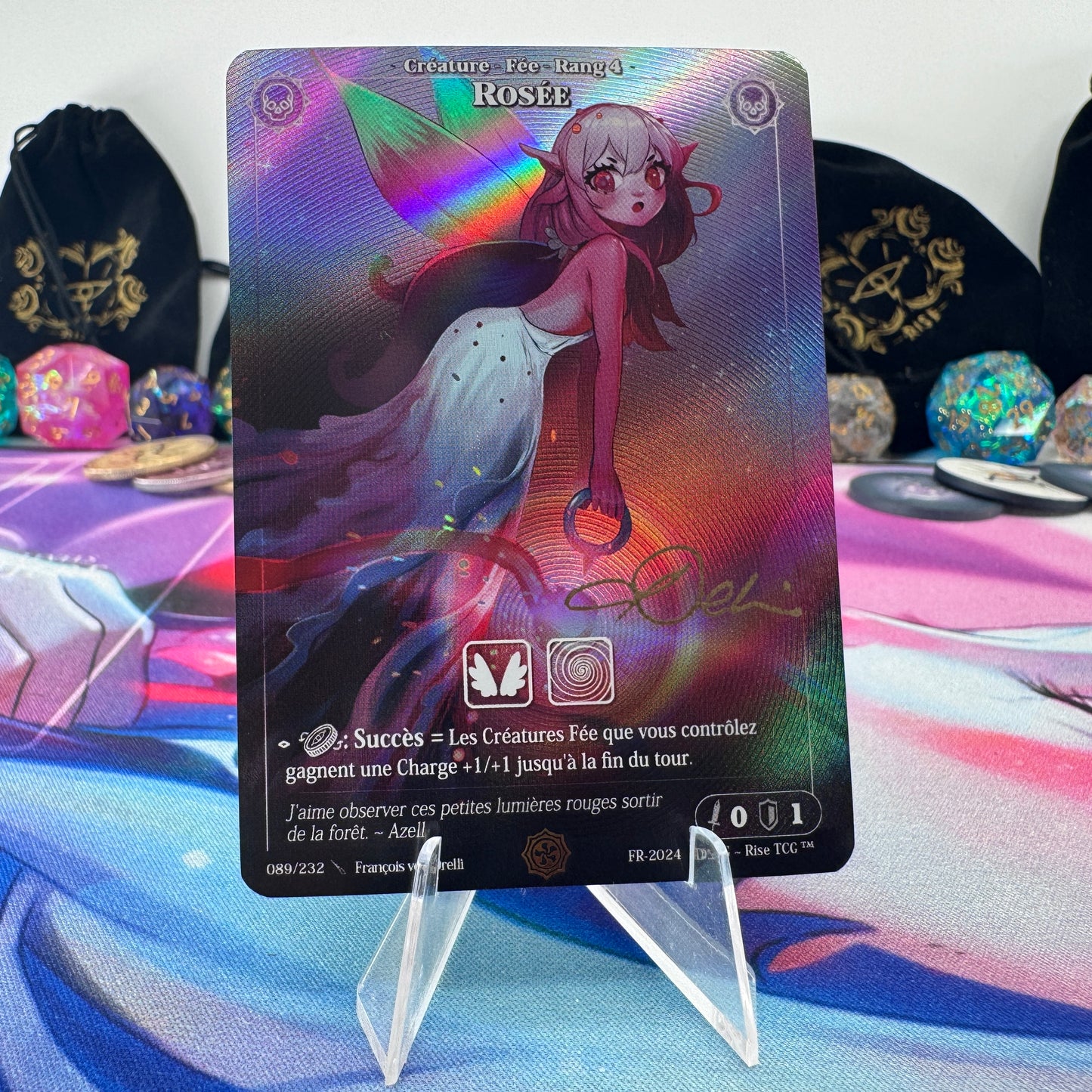 #1618 Rosée | 089/232 | Holo *Signed by Francois* | Candypocalypse | Common (FR)