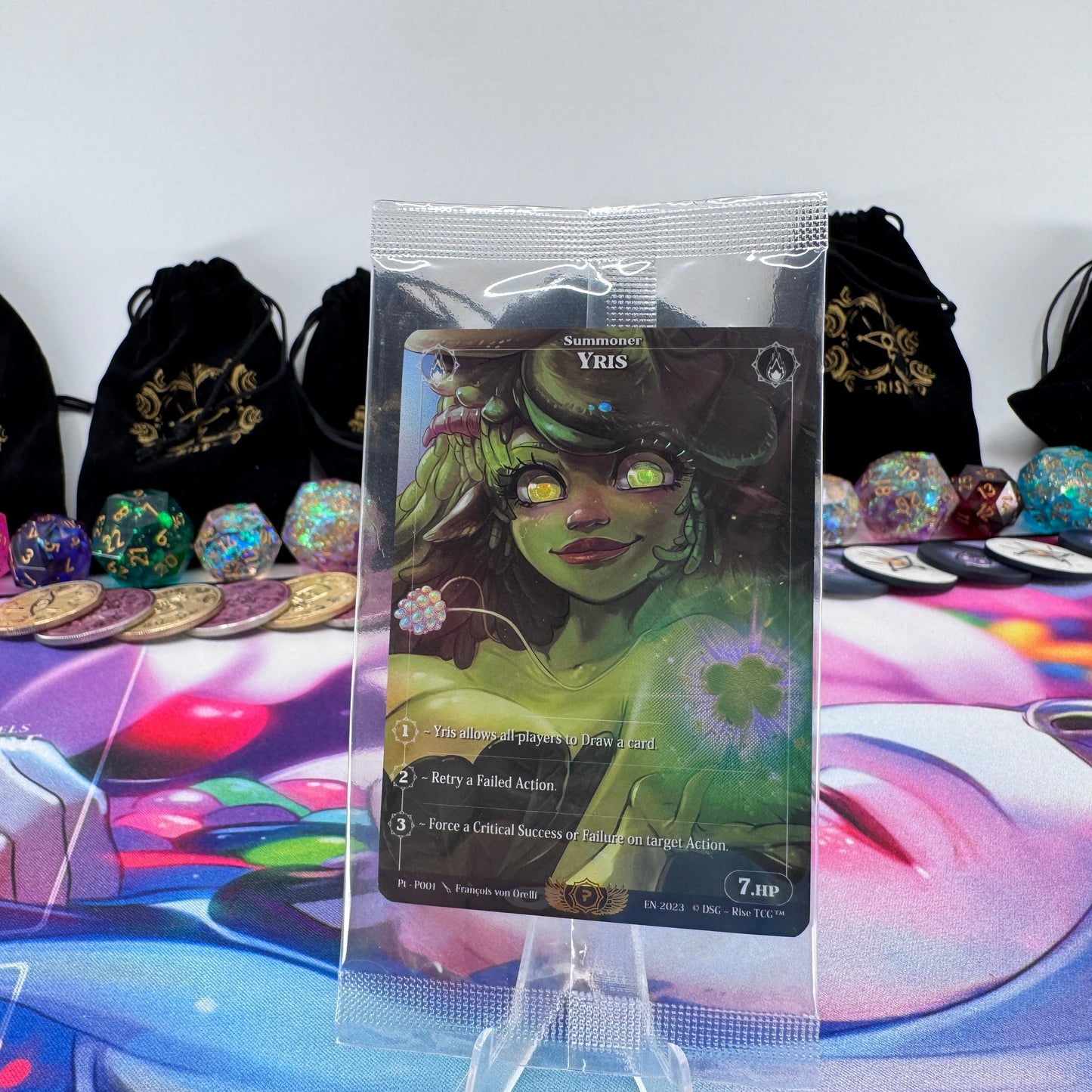 #913 Yris | Pt - P001 | Holo | Promo Sealed Pack | Rare (EN)