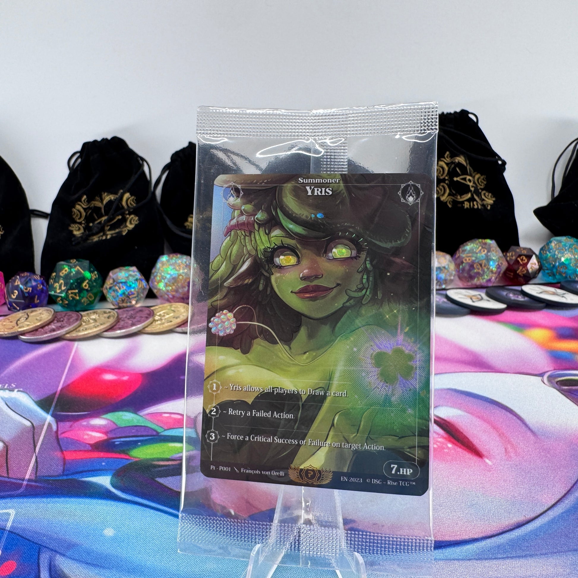 #913 Yris | Pt - P001 | Holo | Promo Sealed Pack | Rare (EN)
