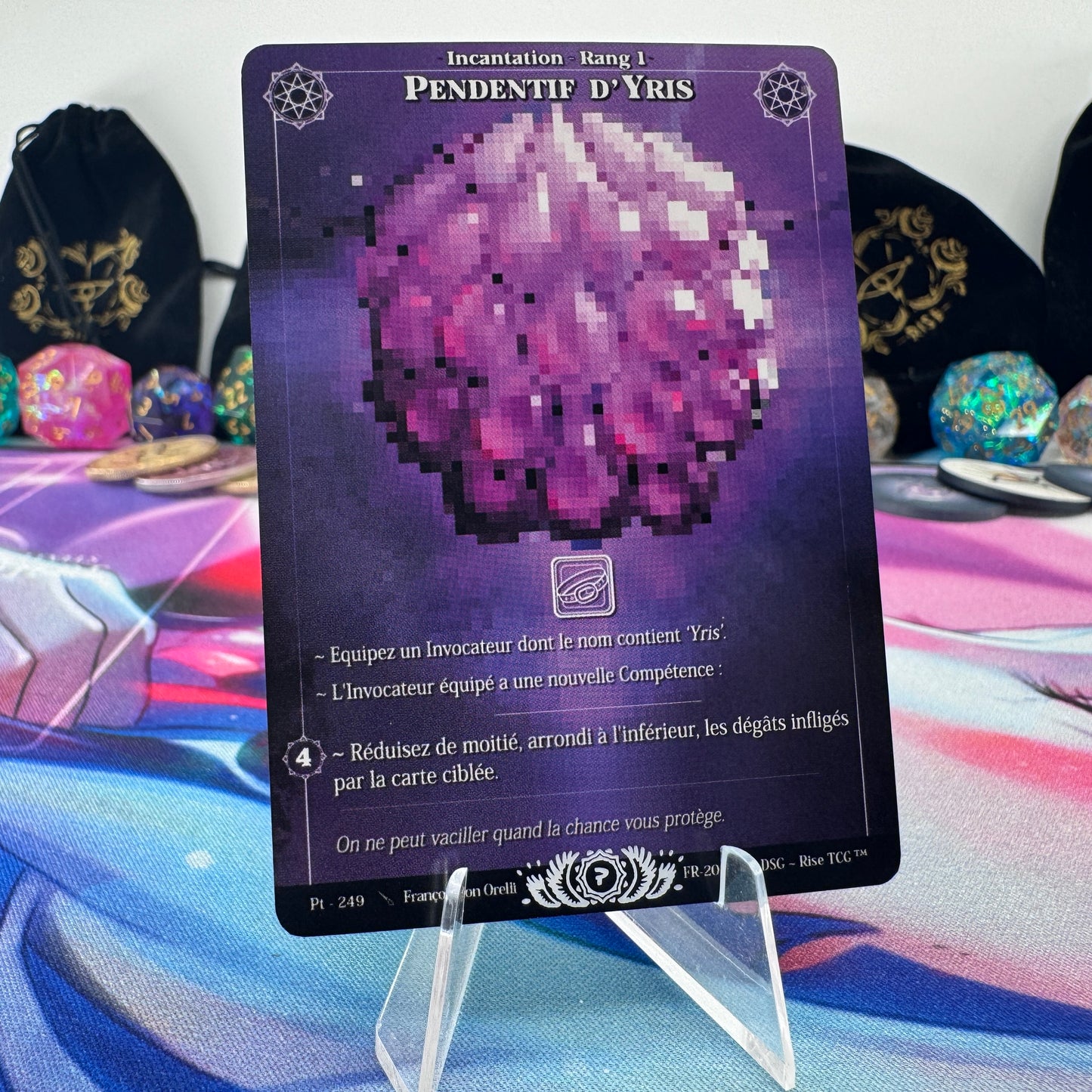 #1633 Pendentif D' Yris | Pt - 249 | Non Holo | Prestige 2025 | Legendary (FR)