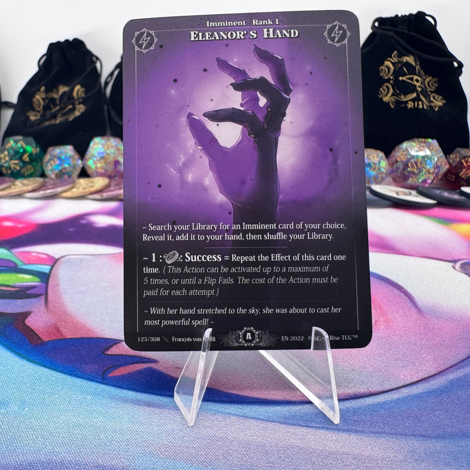 #1635 Eleanor's Hand | 128/308 | Non Holo | Alpha | Legendary (EN)