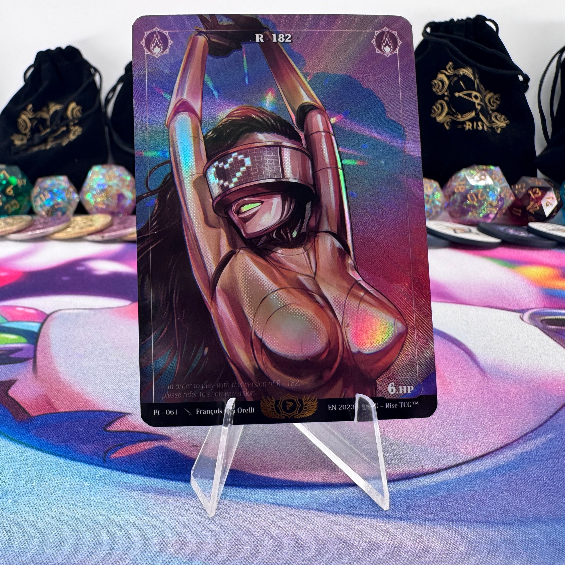 #1637 R - 182 | Pt - 061 | Pinup Holo | Prestige 2023 | Rare (EN)