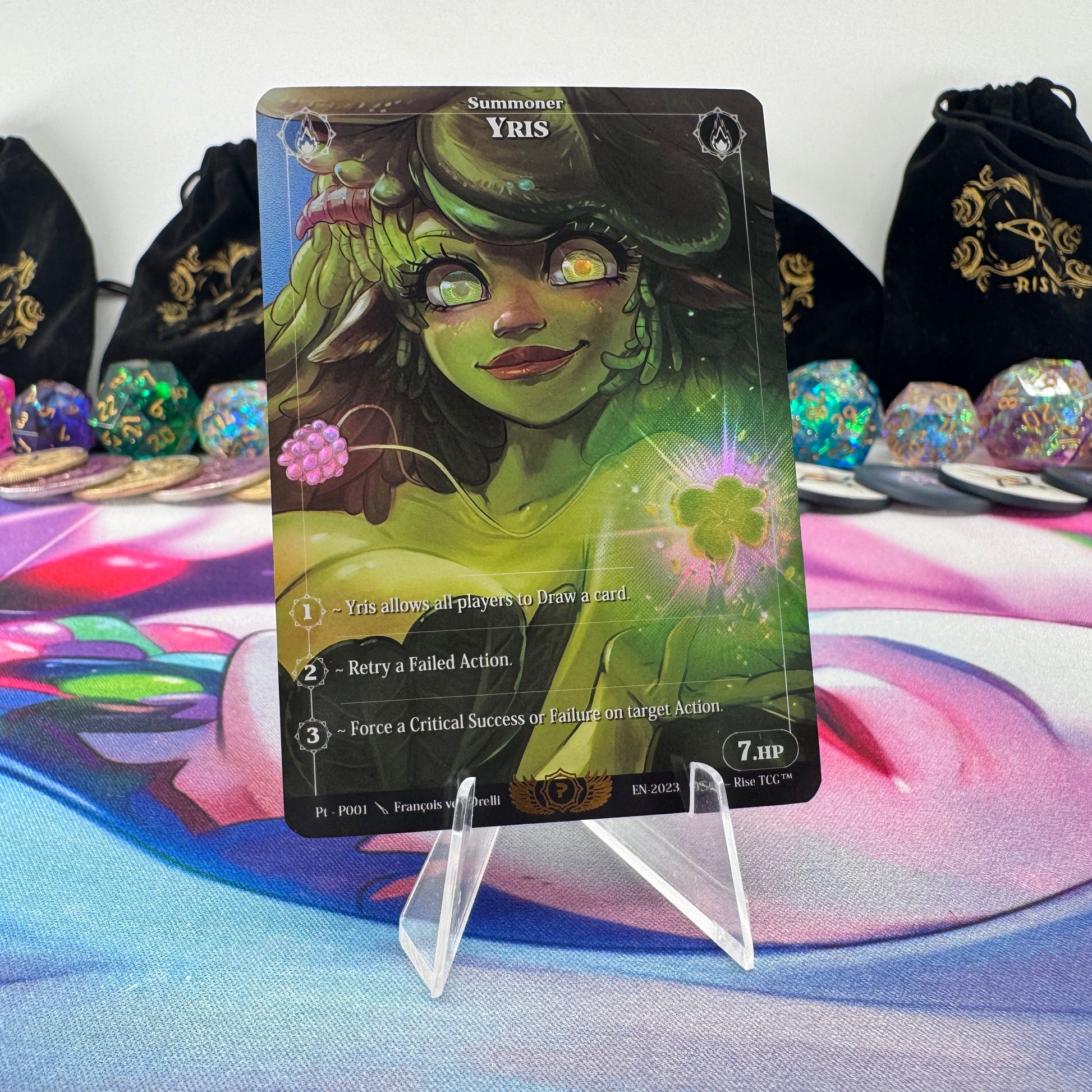 #1701 Yris | Pt - P001 | Holo | Prestige Promo | Rare (EN)