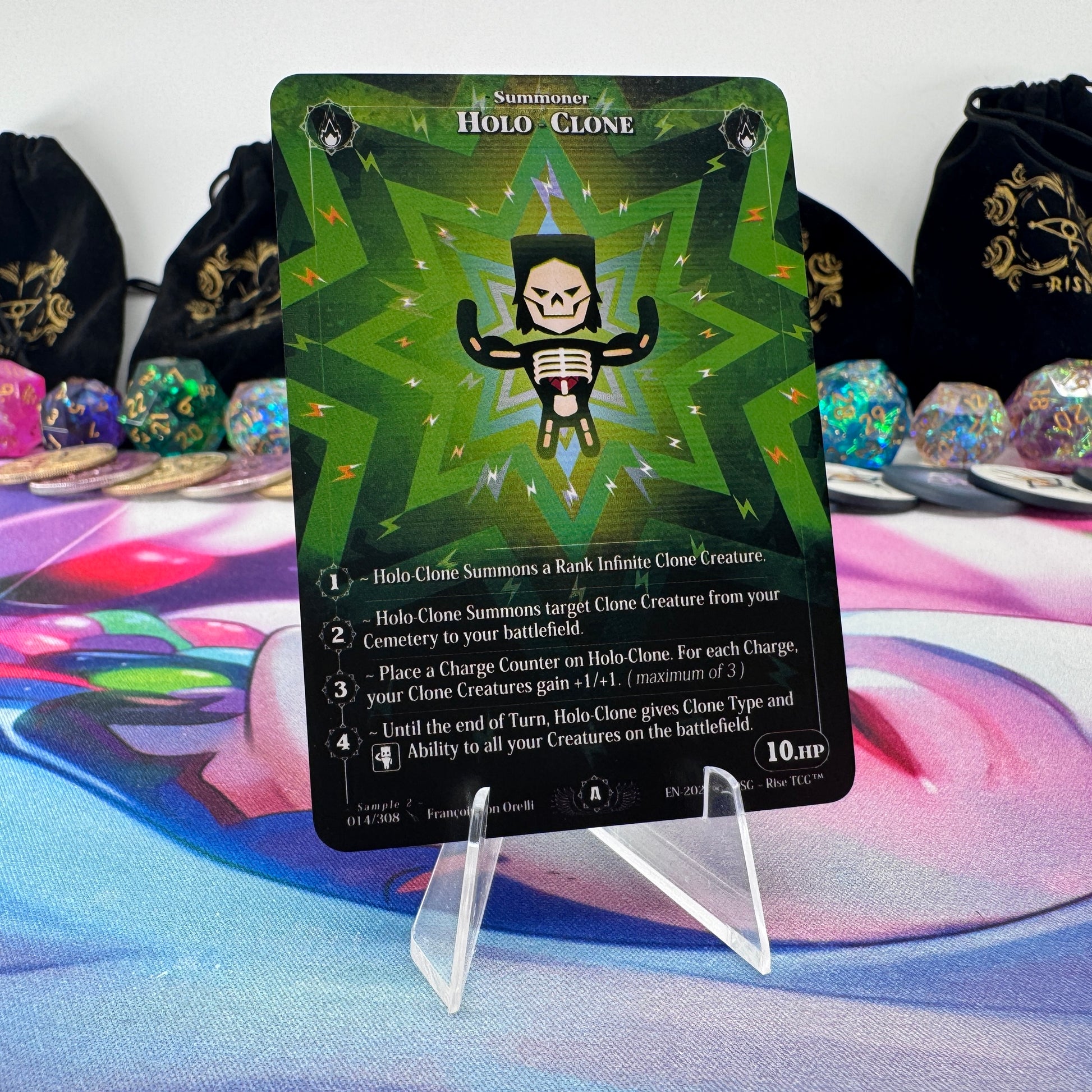 #1715 Holo - Clone | 014/308 | Non Holo | Sample 2 | Rare (EN)