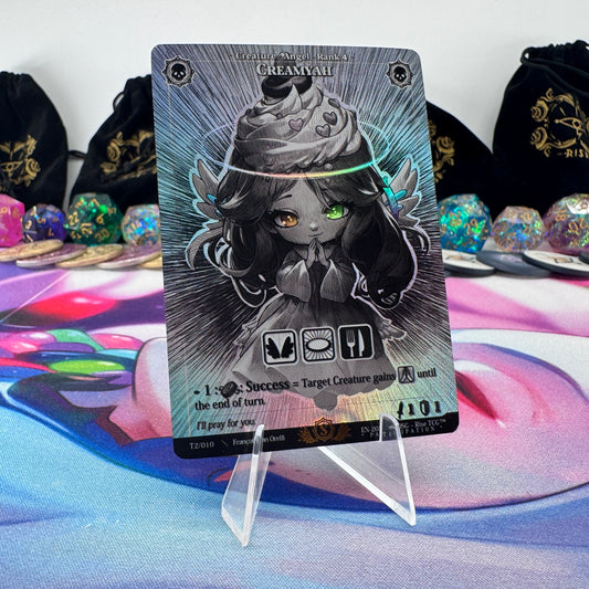 #1717 Creamyah *PARTICIPATION* | T2/010 | Holo | Promo Sealed Pack | Uncommon (EN)