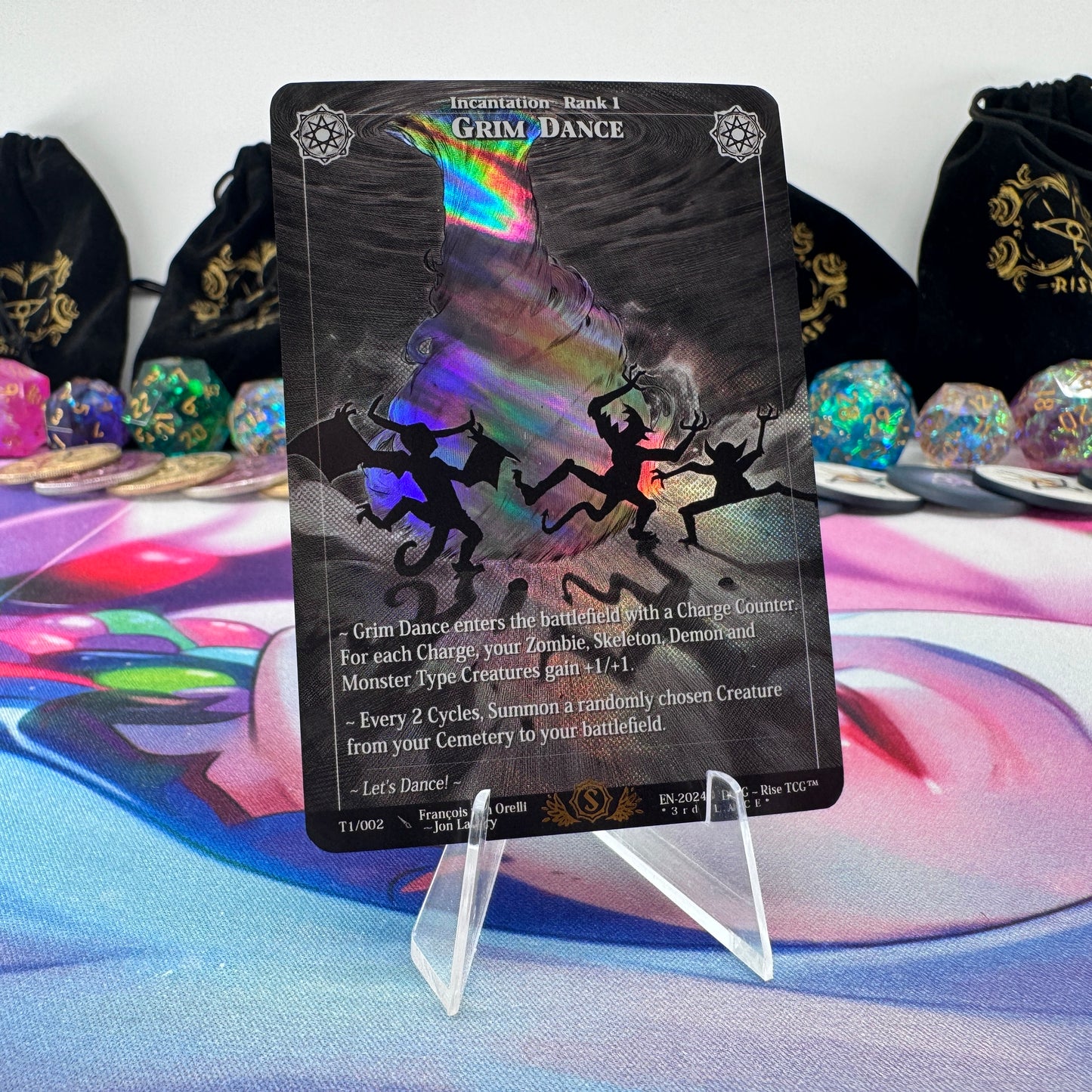 #1720 Grim Dance *3rd PLACE* | T1/002 | Holo | Promo | Uncommon (EN)