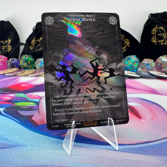 #1720 Grim Dance *3rd PLACE* | T1/002 | Holo | Promo | Uncommon (EN)
