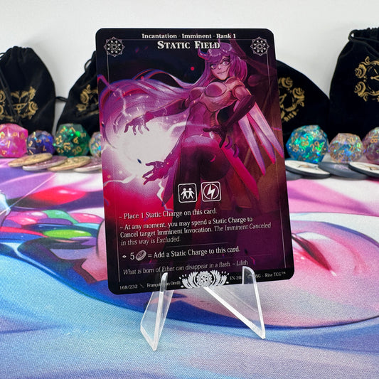 #1740 Static Field | 168/232 | Non Holo | Candypocalypse | Legendary (EN)