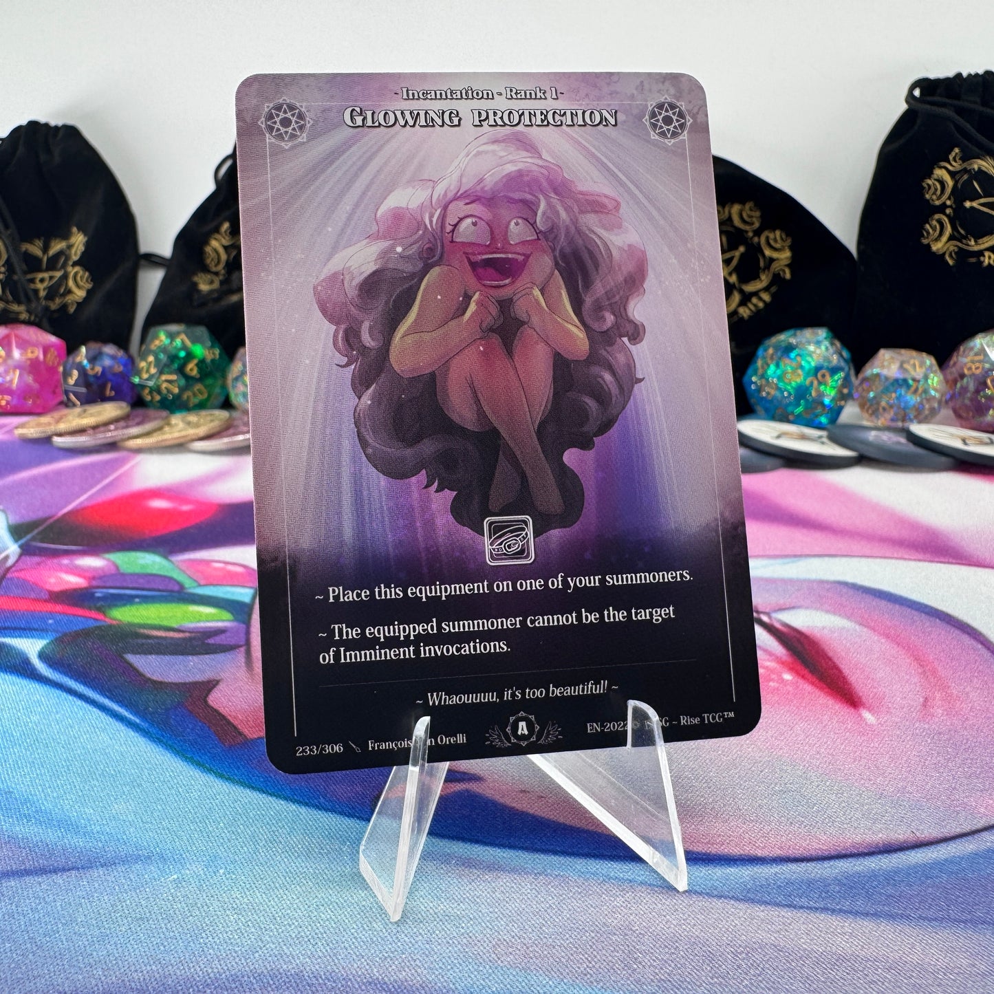 #1752 Glowing Protection | 233/306 | Non Holo | Demo Deck | Uncommon (EN)