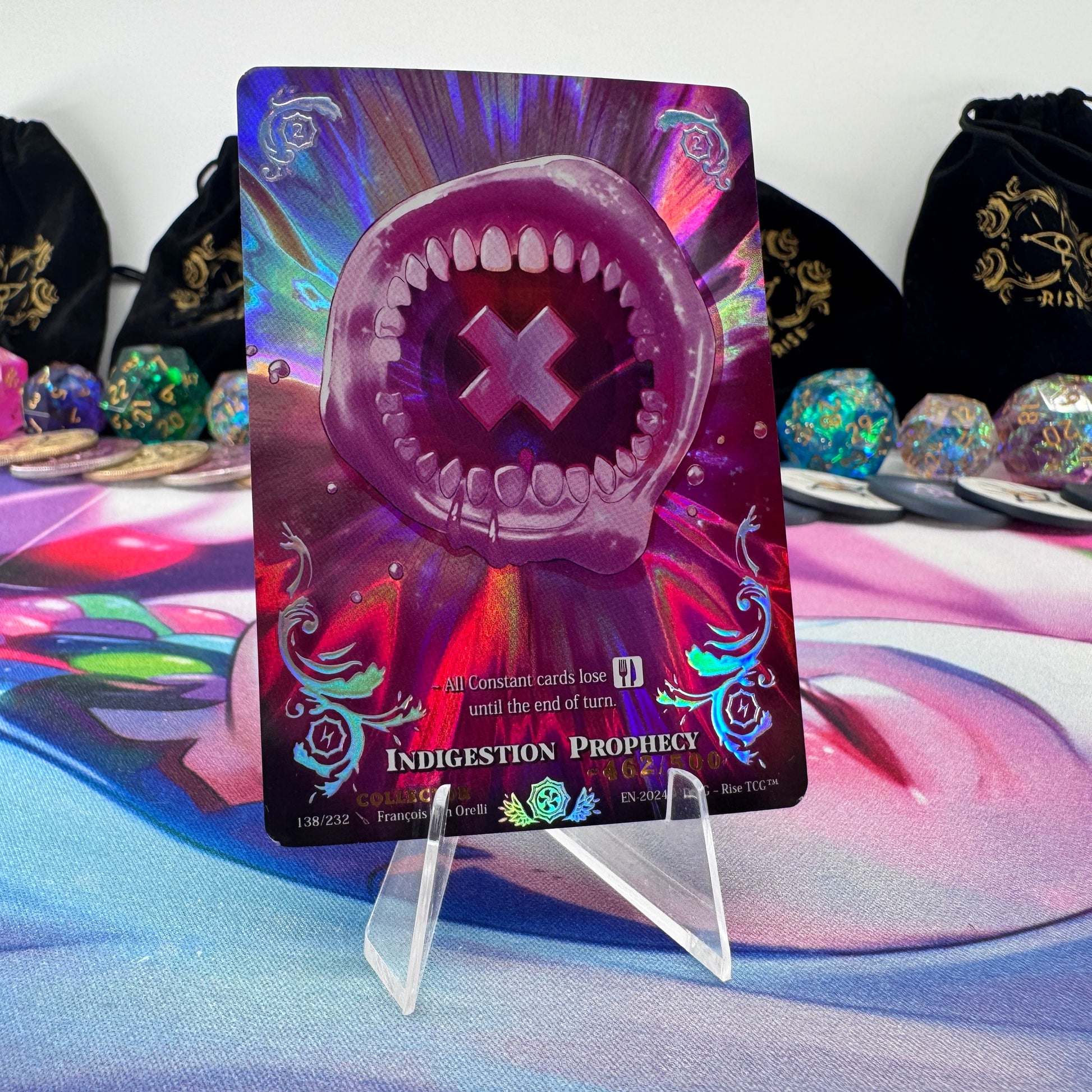 #1756 Indigestion Prophecy | 138/232 | Collector 462/500 | Candypocalypse | Uncommon (EN)
