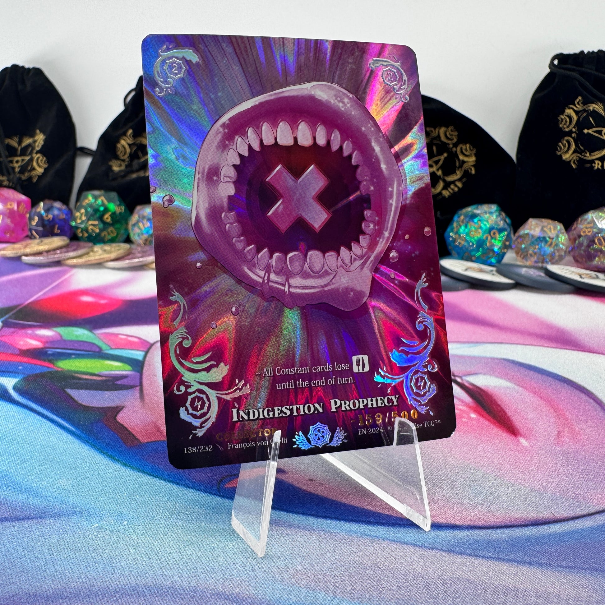 #1759 Indigestion Prophecy | 138/232 | Collector 159/500 | Candypocalypse | Uncommon (EN)