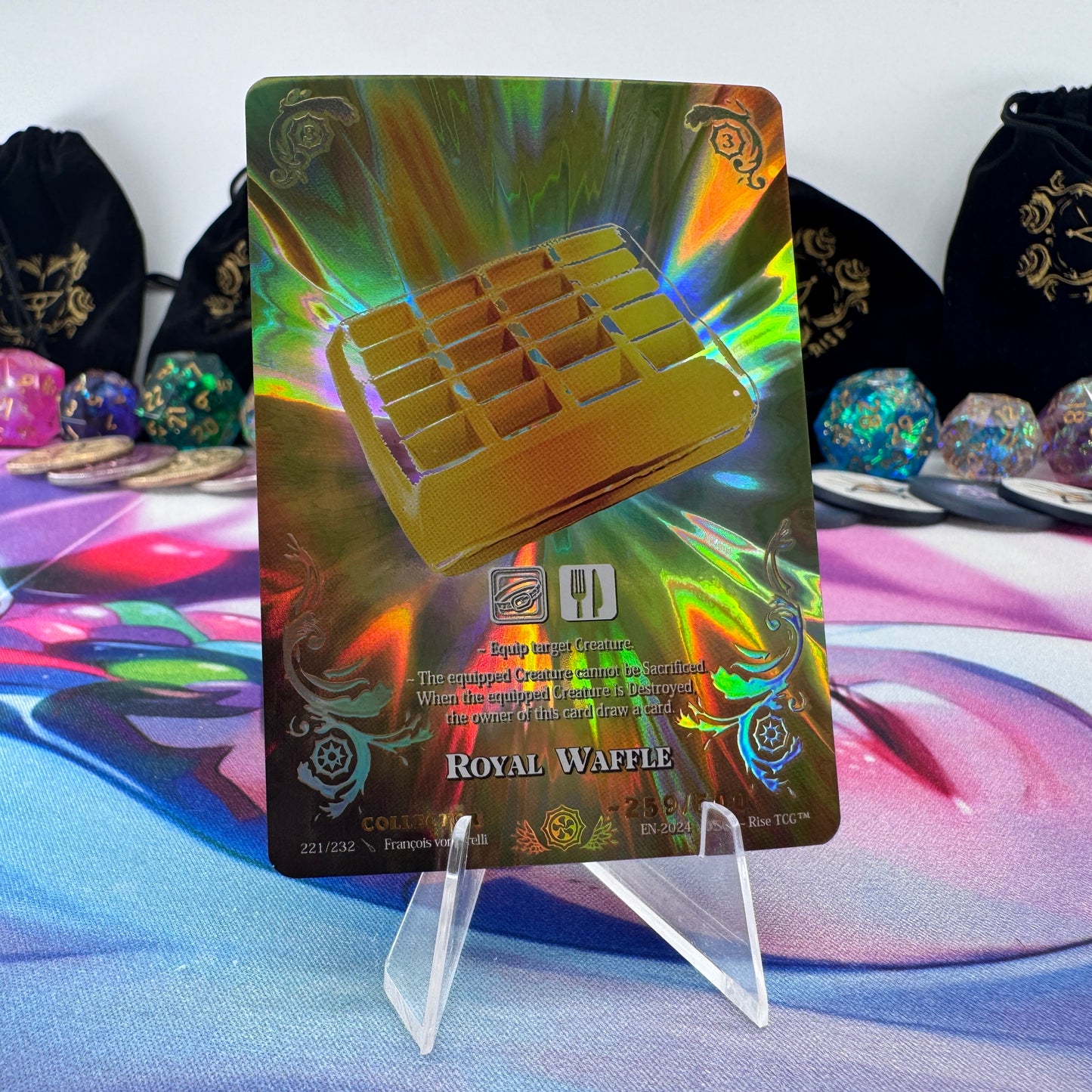 #1763 Royal Waffle | 221/232 | Collector 259/500 | Candypocalypse | Uncommon (EN)
