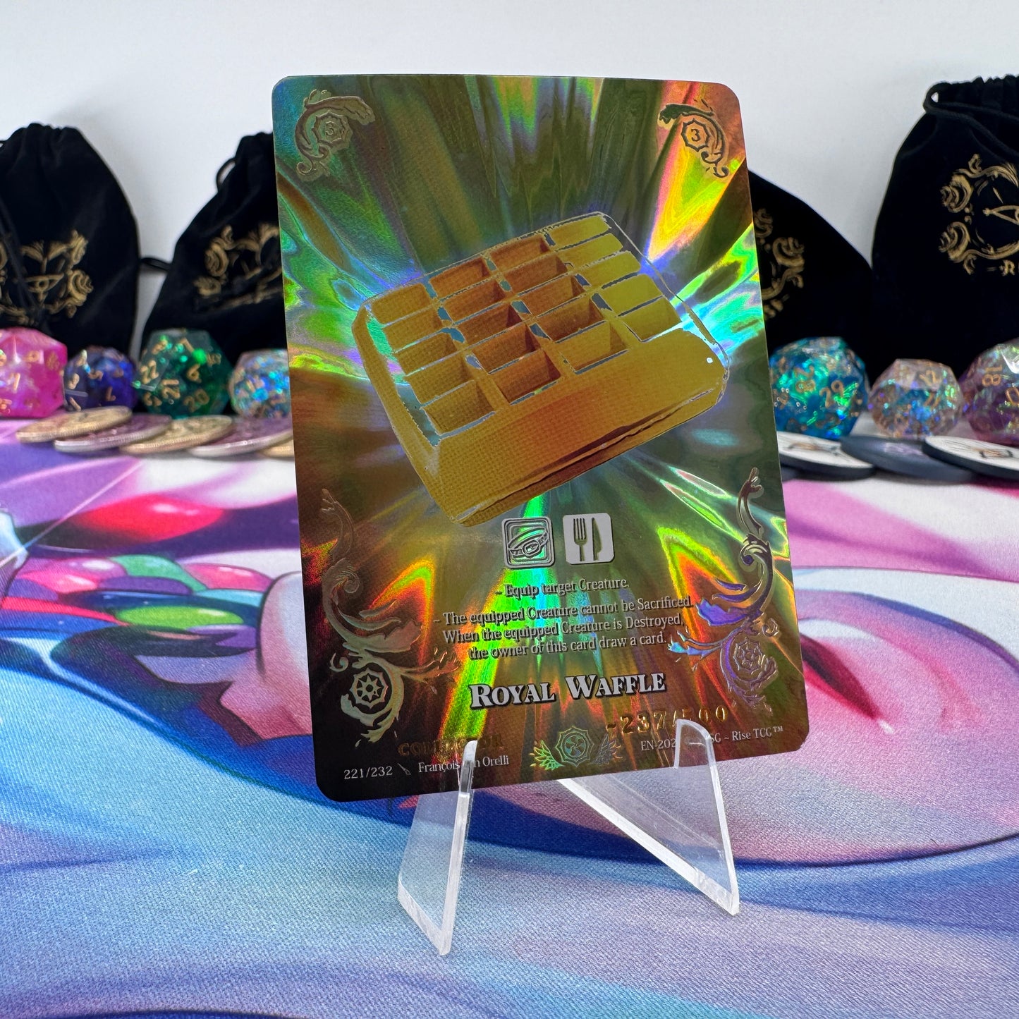 #1770 Royal Waffle | 221/232 | Collector 237/500 | Candypocalypse | Uncommon (EN)