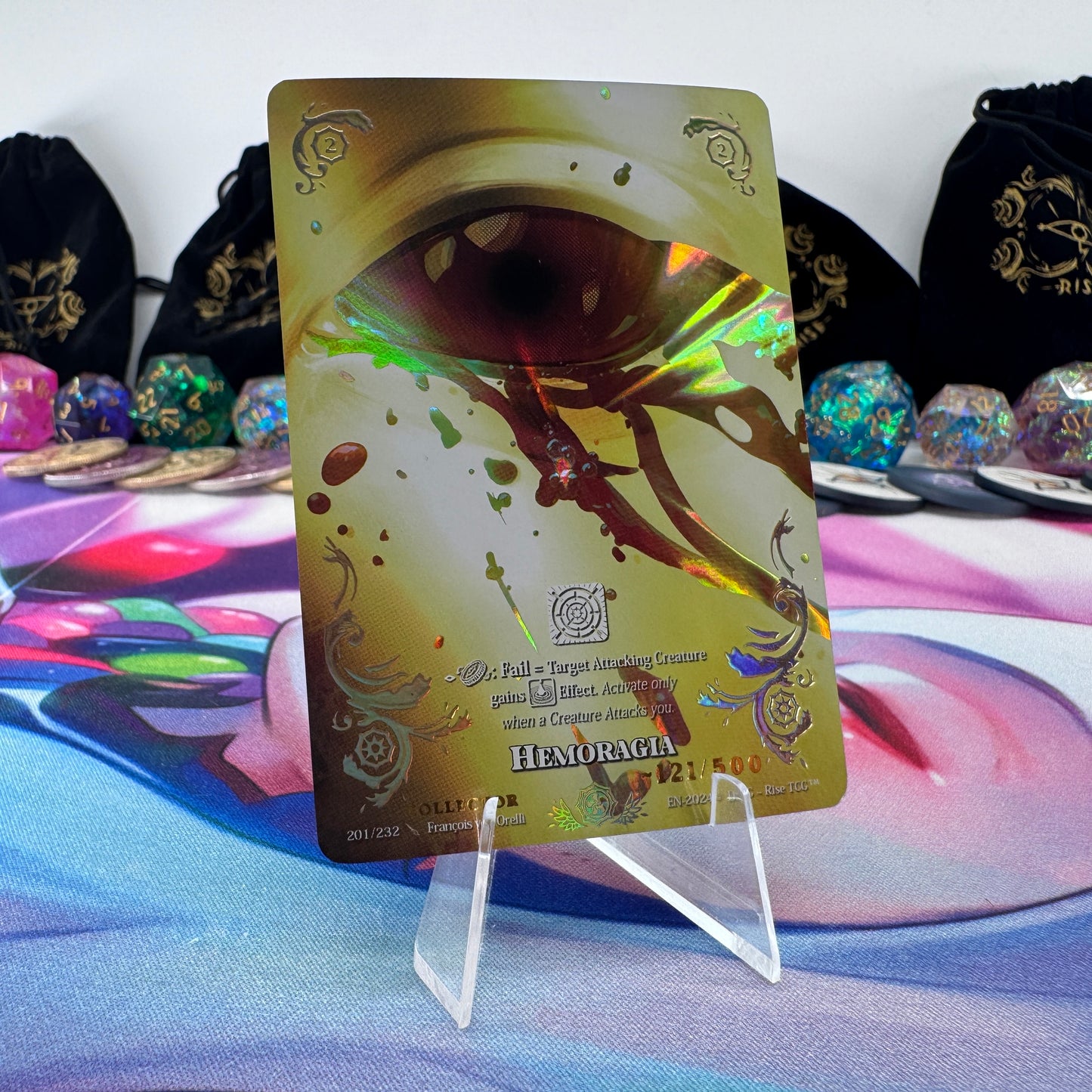#1773 Hemorgia | 201/232 | Collector 121/500 | Candypocalypse | Uncommon (EN)