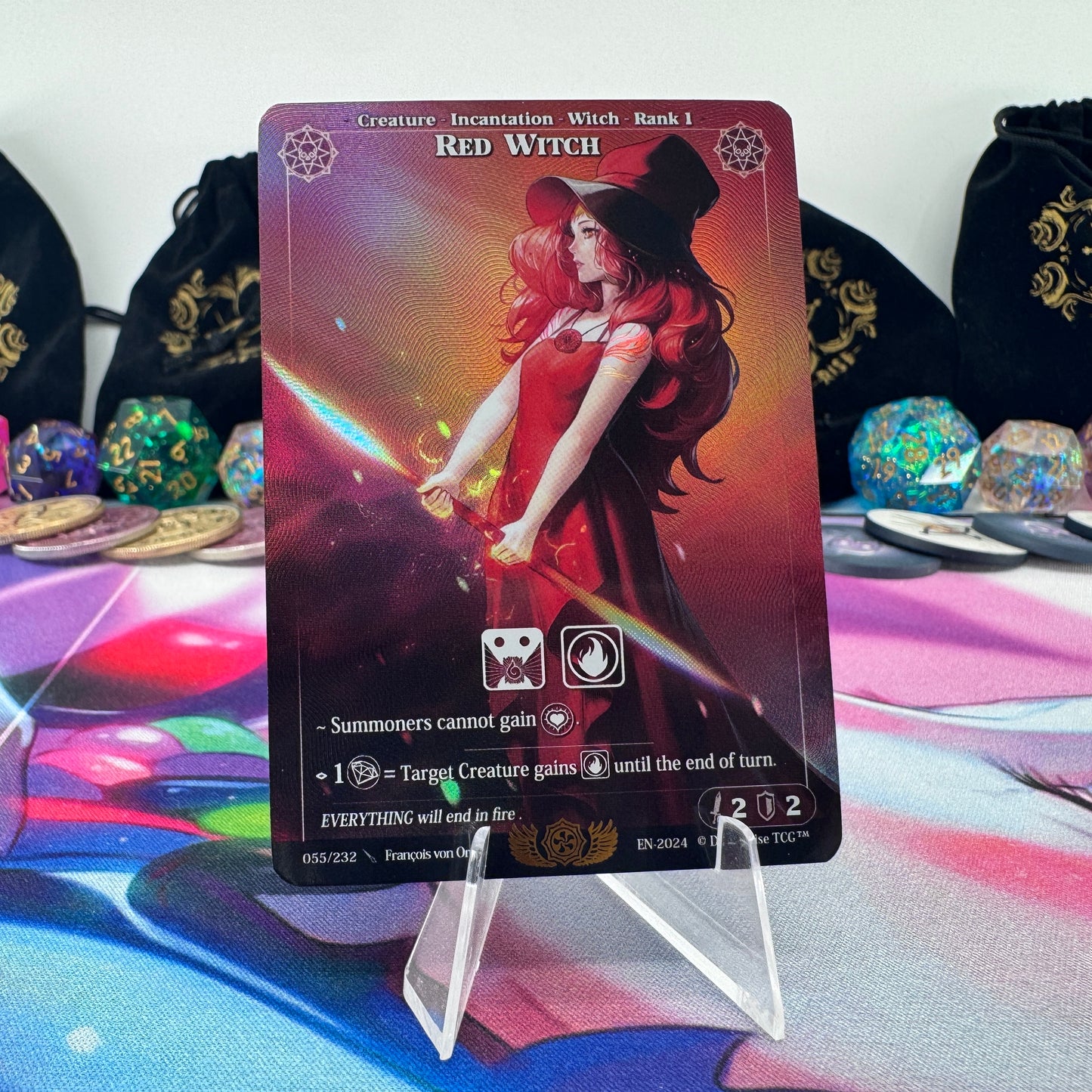 #1376 Red Witch | 055/232 | Holo | Candypocalypse | Rare (EN)