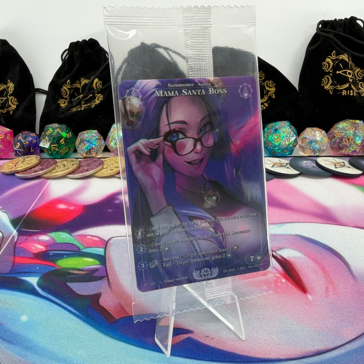 #881 Mama Santa Boss | Pt - 365 | Depth Lenticular | Prestige 2025 Sealed Pack | Rare (EN)