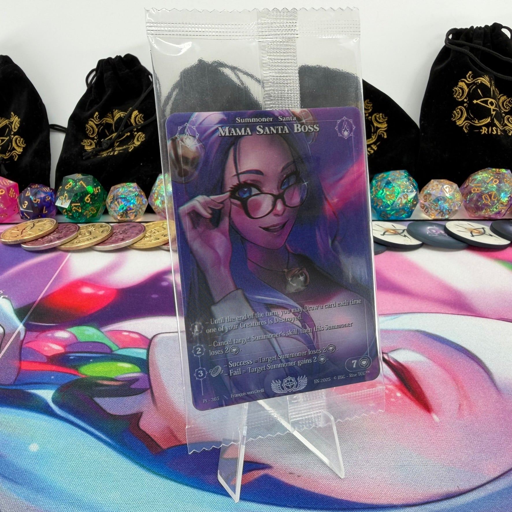 #881 Mama Santa Boss | Pt - 365 | Depth Lenticular | Prestige 2025 Sealed Pack | Rare (EN)