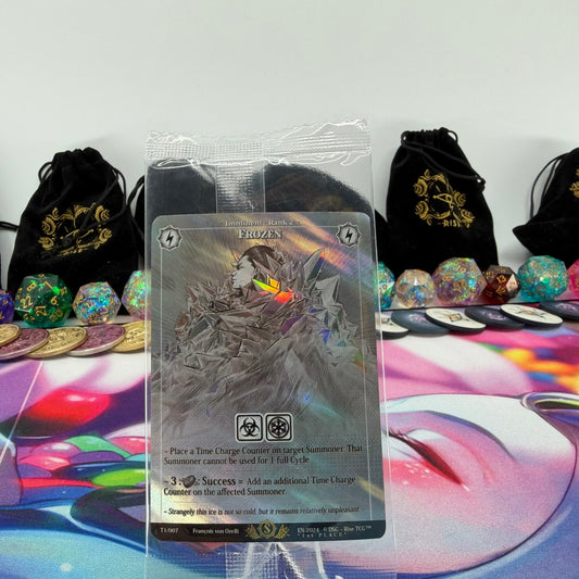 #927 Frozen *1st PLACE* | T1/007 | Holo | Promo Sealed Pack | Uncommon (EN)