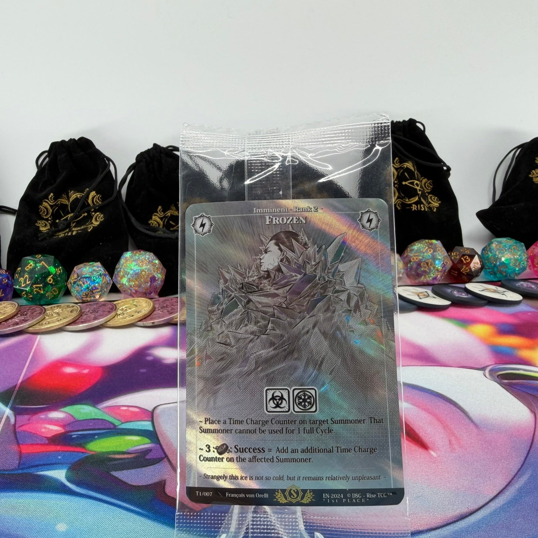 #928 Frozen *1st PLACE* | T1/007 | Holo | Promo Sealed Pack | Uncommon (EN)
