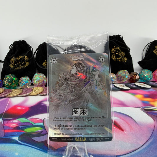 #929 Frozen *1st PLACE* | T1/007 | Holo | Promo Sealed Pack | Uncommon (EN)