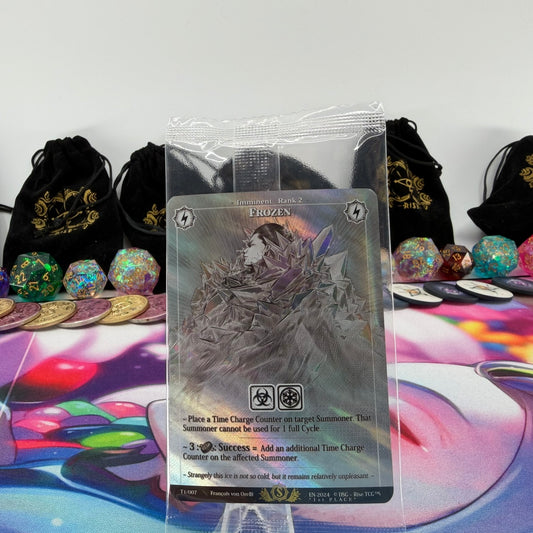 #930 Frozen *1st PLACE* | T1/007 | Holo | Promo Sealed Pack | Uncommon (EN)