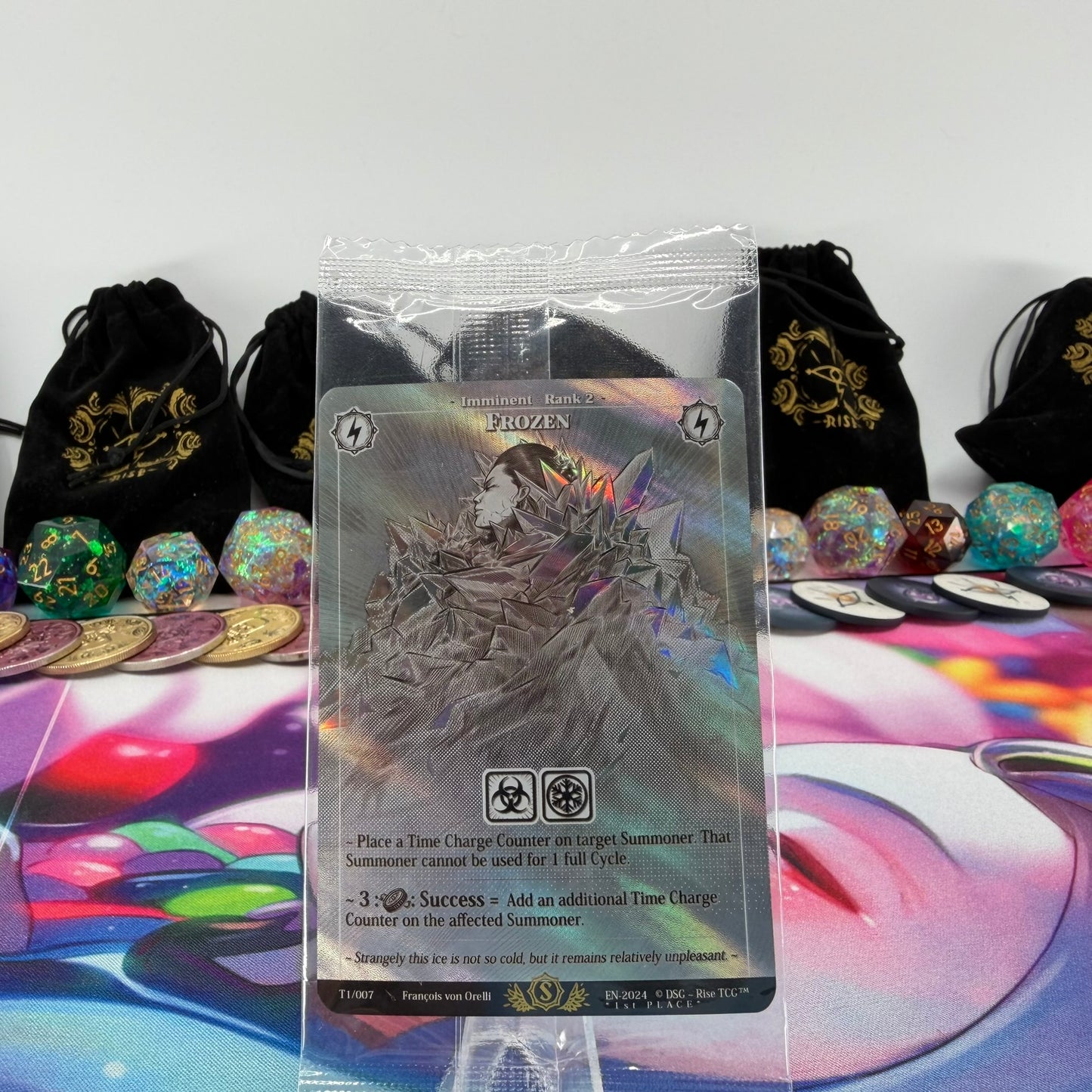 #931 Frozen *1st PLACE* | T1/007 | Holo | Promo Sealed Pack | Uncommon (EN)