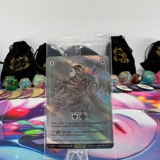 #931 Frozen *1st PLACE* | T1/007 | Holo | Promo Sealed Pack | Uncommon (EN)