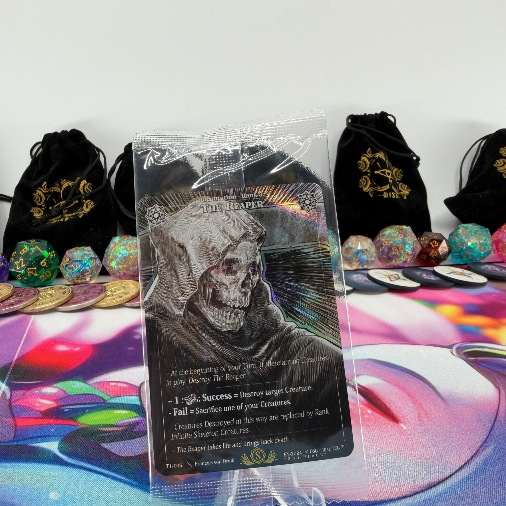 #933 The Reaper *2nd PLACE* | T1/006 | Holo | Promo Sealed Pack | Uncommon (EN)
