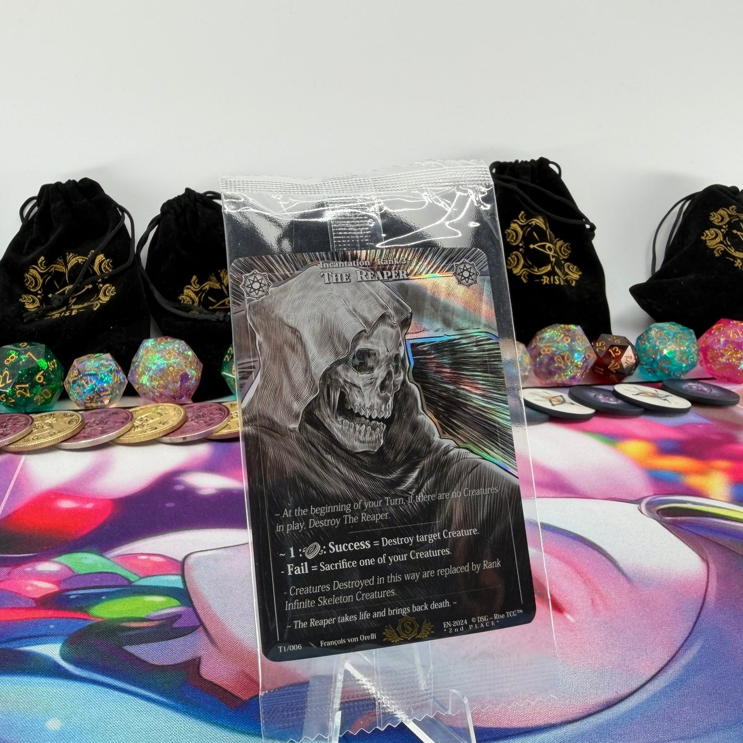 #934 The Reaper *2nd PLACE* | T1/006 | Holo | Promo Sealed Pack | Uncommon (EN)