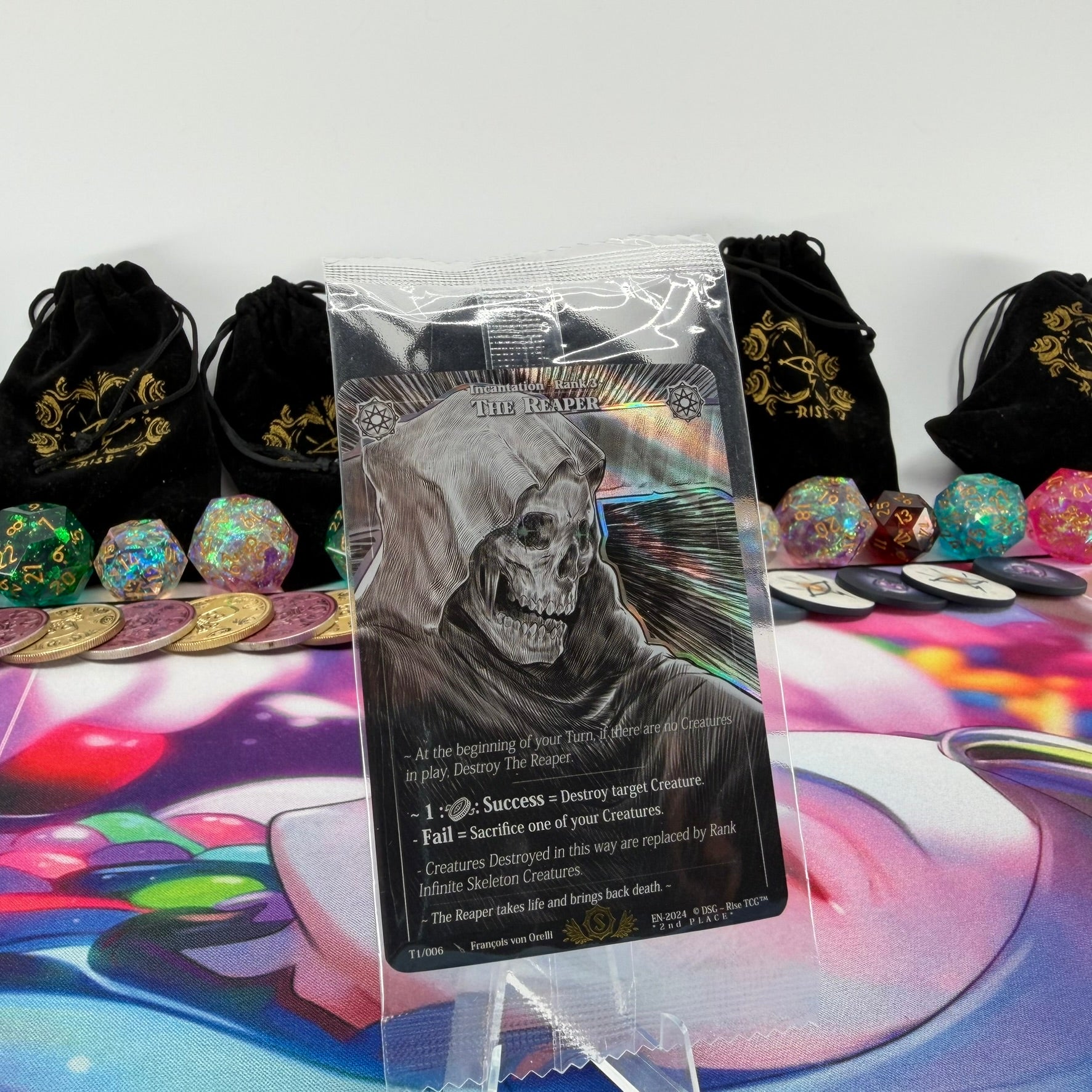 #934 The Reaper *2nd PLACE* | T1/006 | Holo | Promo Sealed Pack | Uncommon (EN)