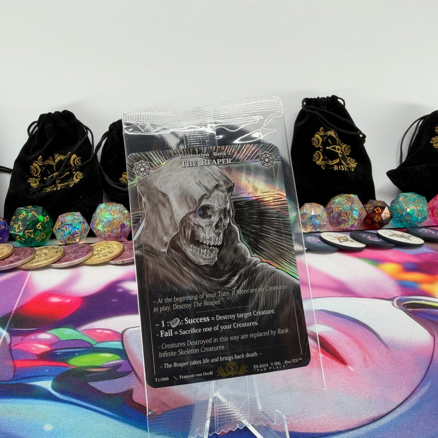 #935 The Reaper *2nd PLACE* | T1/006 | Holo | Promo Sealed Pack | Uncommon (EN)