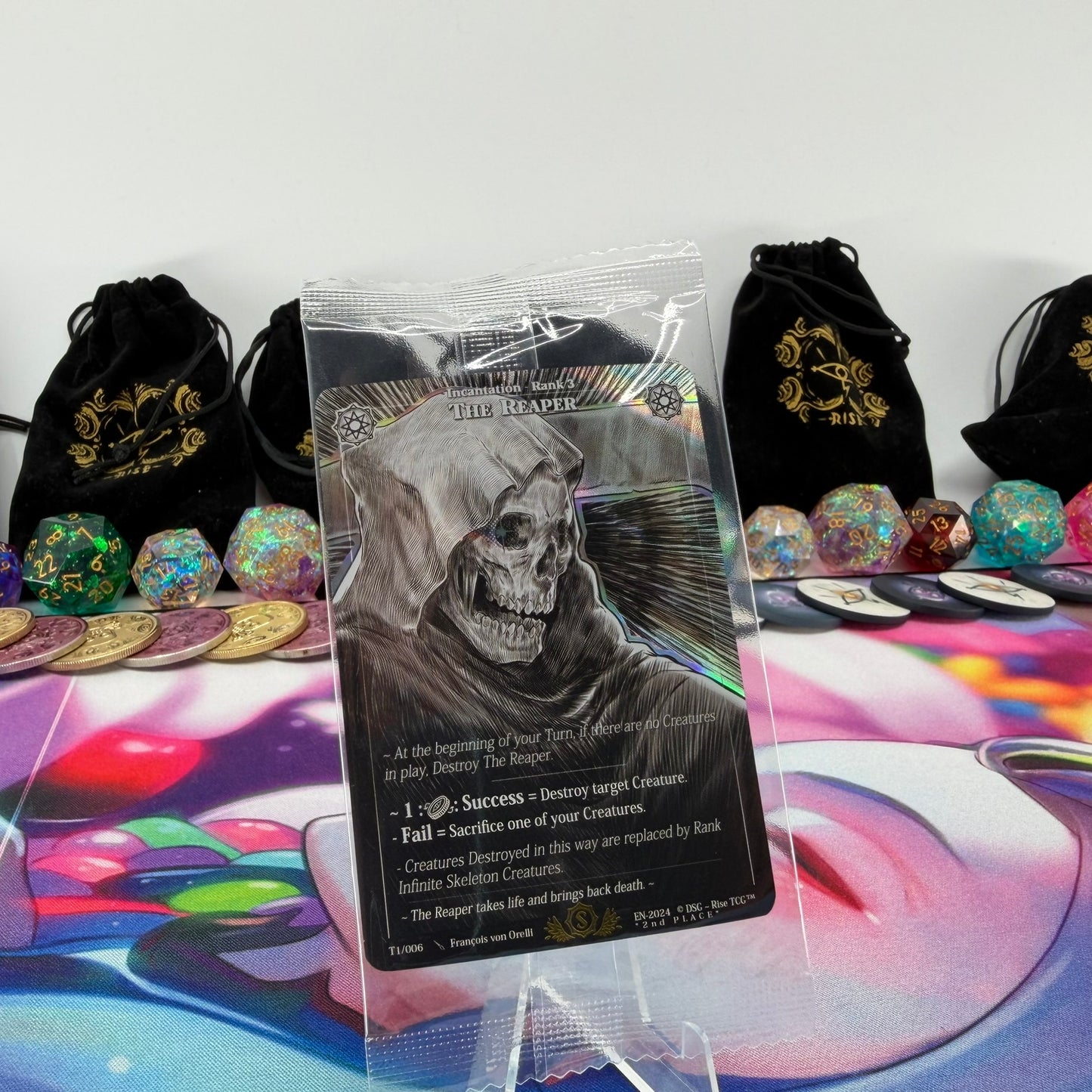 #936 The Reaper *2nd PLACE* | T1/006 | Holo | Promo Sealed Pack | Uncommon (EN)