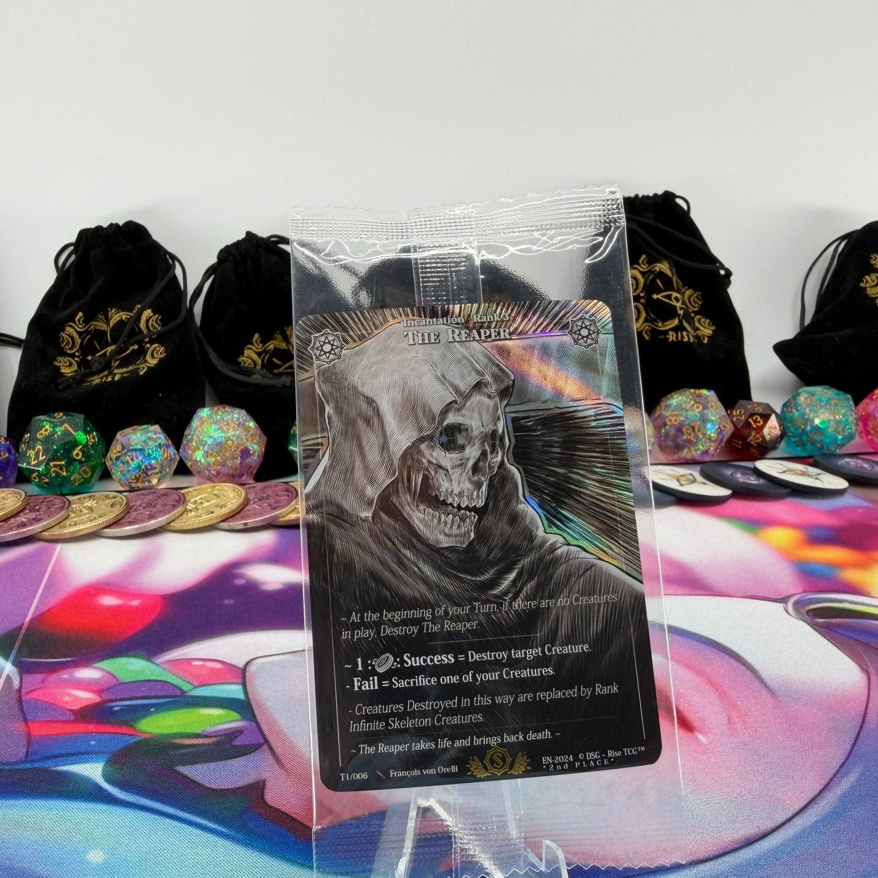 #938 The Reaper *2nd PLACE* | T1/006 | Holo | Promo Sealed Pack | Uncommon (EN)