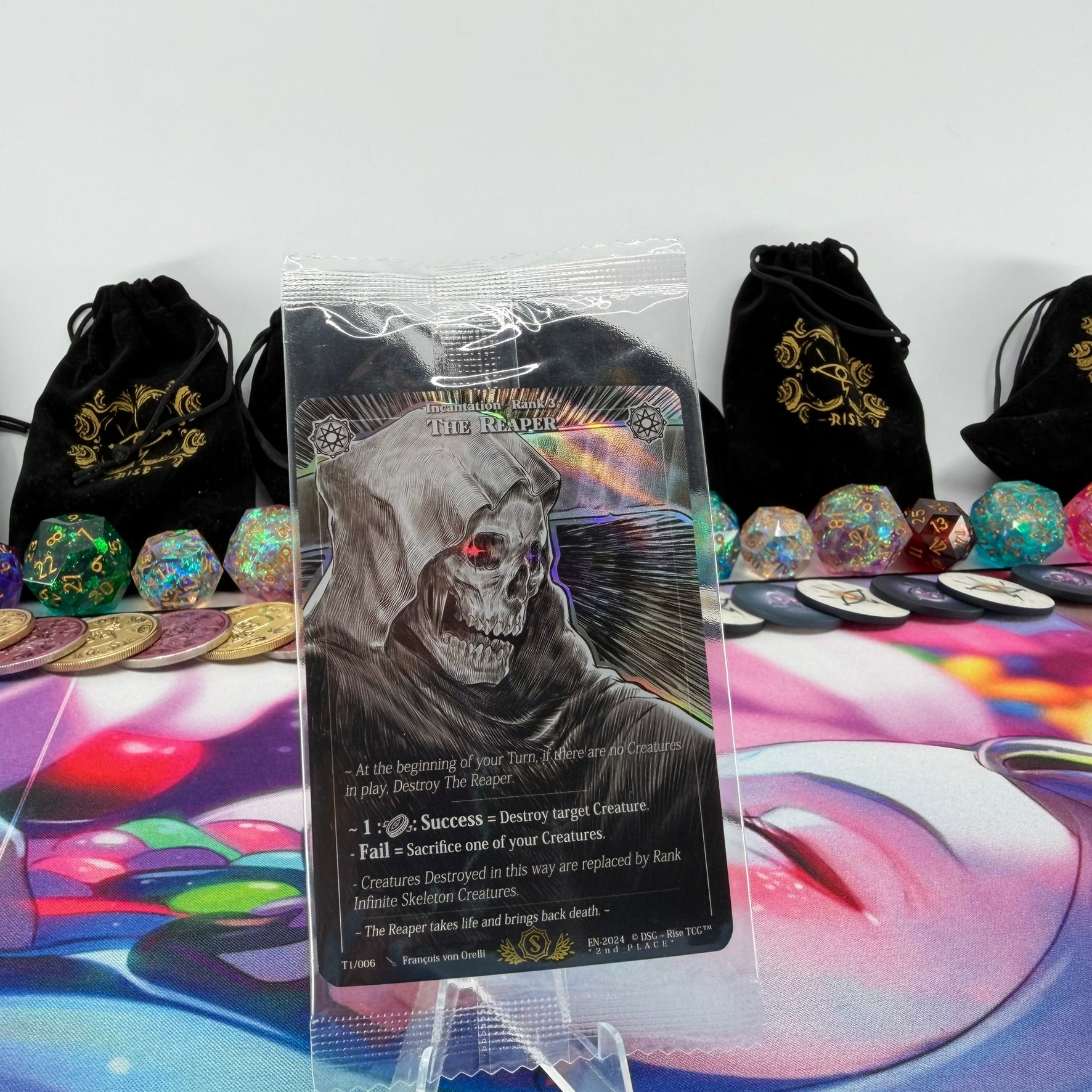 #939 The Reaper *2nd PLACE* | T1/006 | Holo | Promo Sealed Pack | Uncommon (EN)