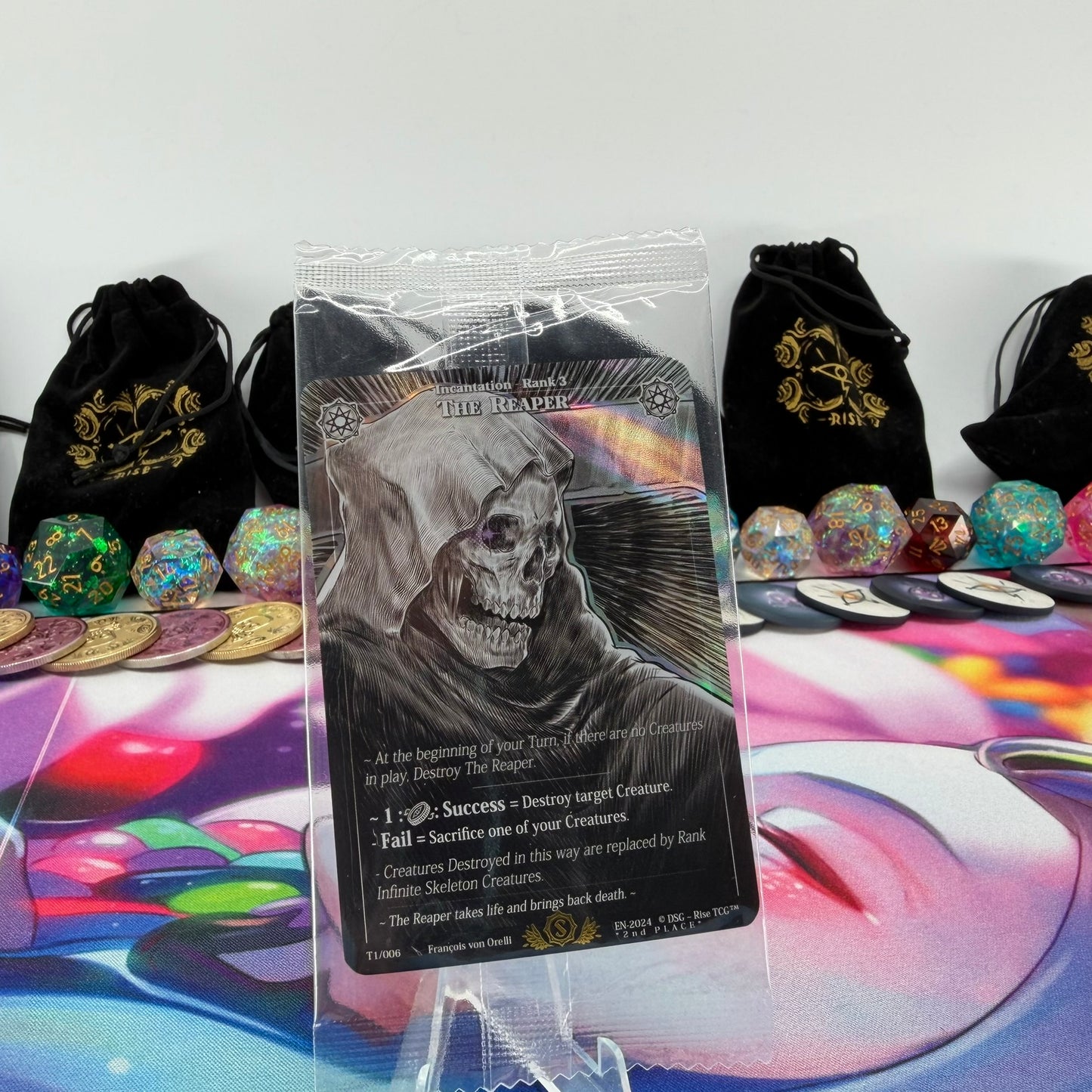 #940 The Reaper *2nd PLACE* | T1/006 | Holo | Promo Sealed Pack | Uncommon (EN)