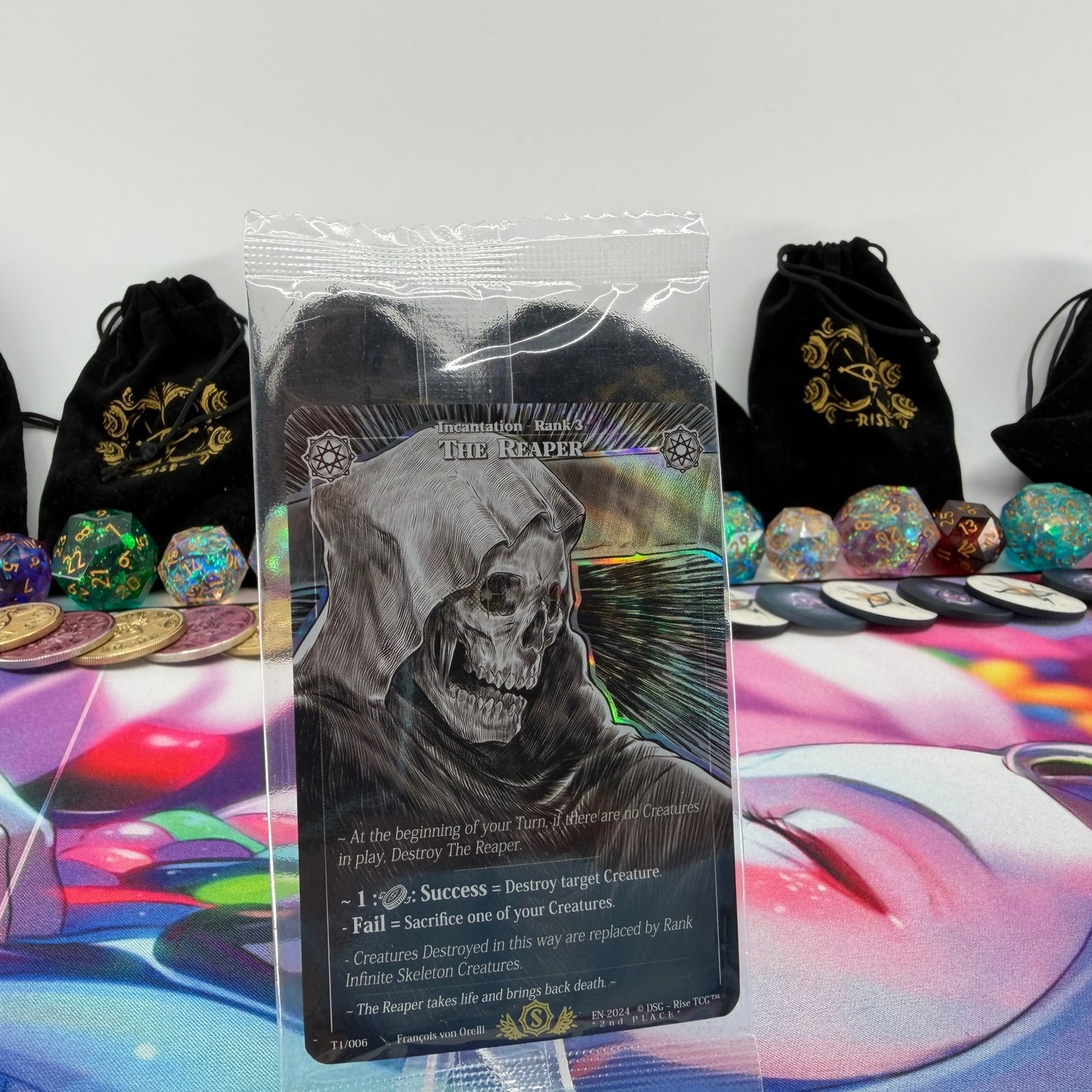 #944 The Reaper *2nd PLACE* | T1/006 | Holo | Promo Sealed Pack | Uncommon (EN)