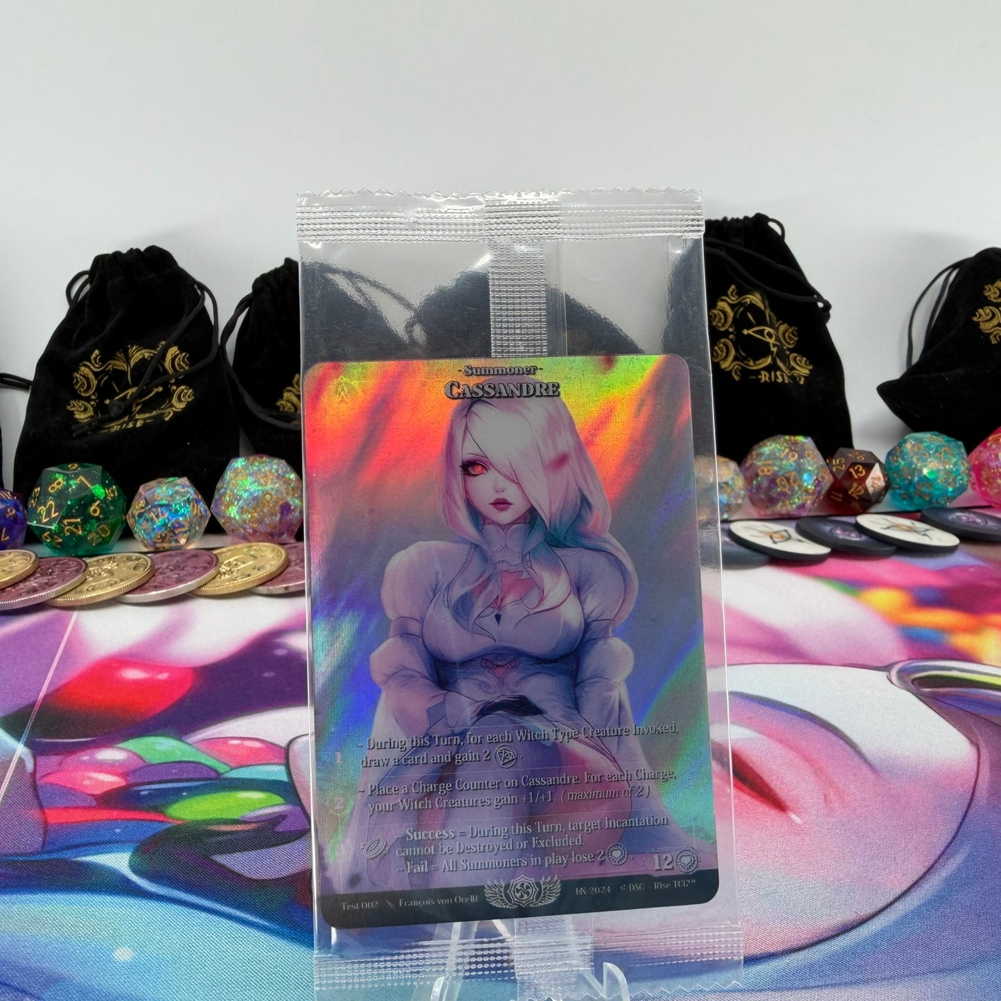 #950 Dark Heart Gemstone | test-003 | Chase Depth Lenticular | Test Print Sealed Pack | Legendary (EN)