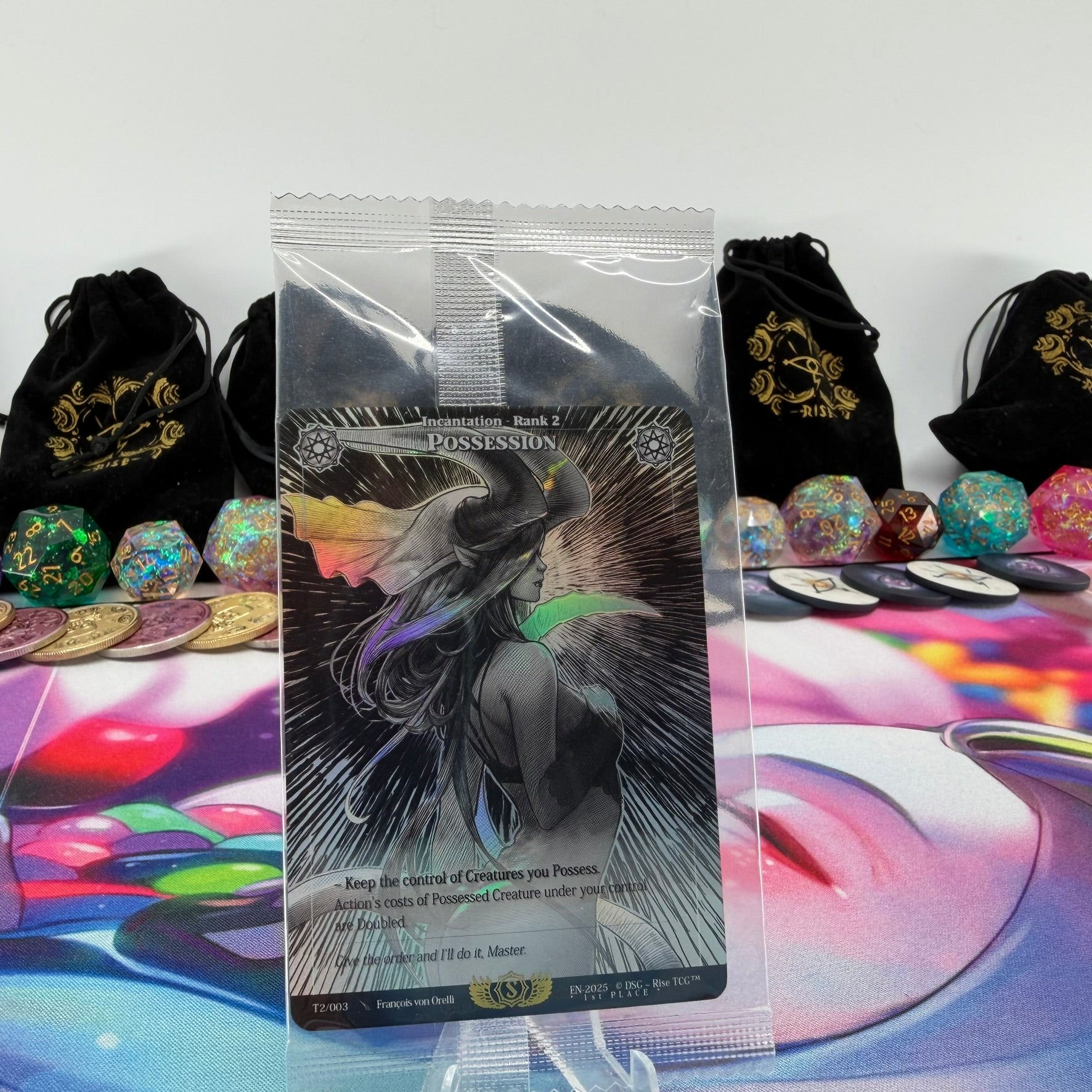 #951 Cassandre | test-002 | Chase Depth Lenticular | Test Print Sealed Pack | Rare (EN)